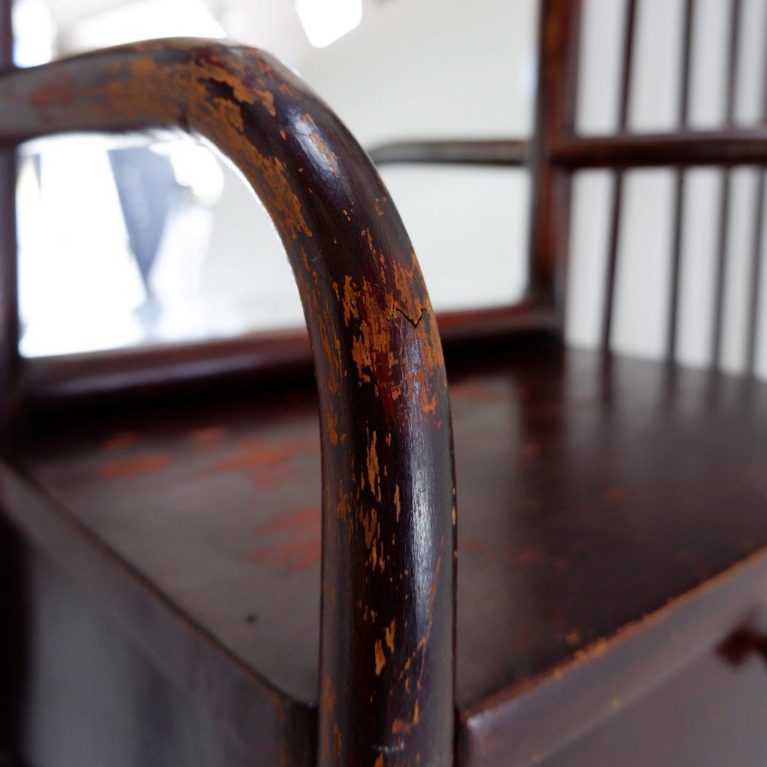 Thonet Jugendstil Wandgarderobe Wien um 1900 im Angebot 4