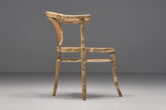 Thonet Assymetrical Chair with Fornasetti Style Print, Empire, 1905