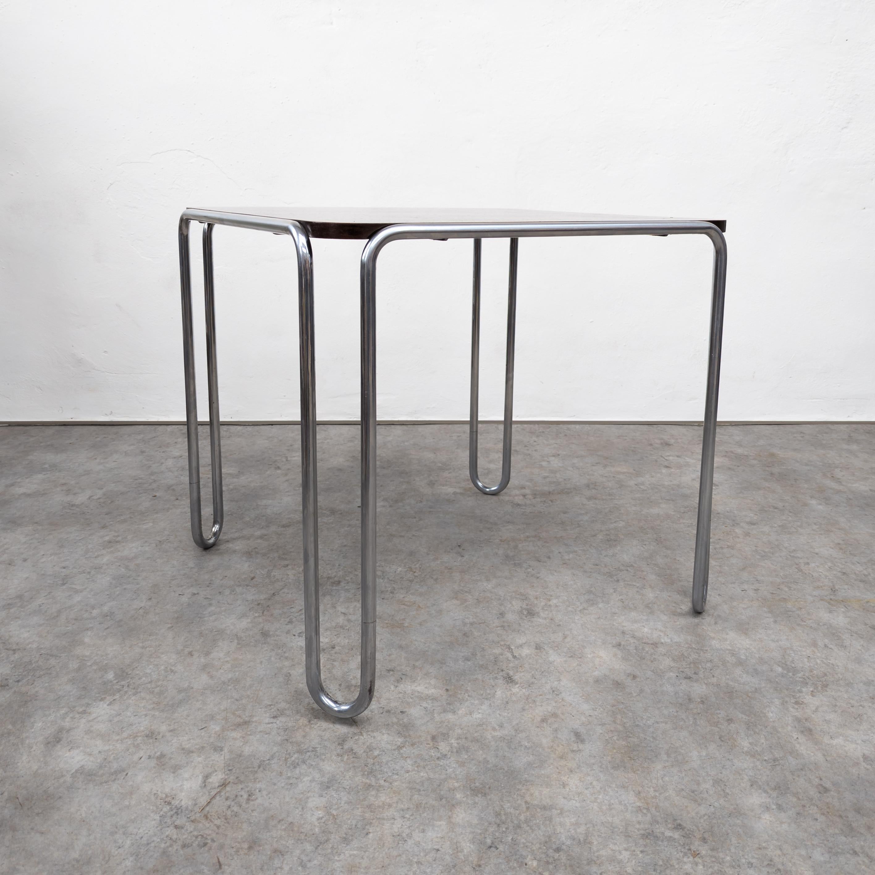Mid-20th Century Thonet B 10 tubular steel table by Marcel Breuer  For Sale