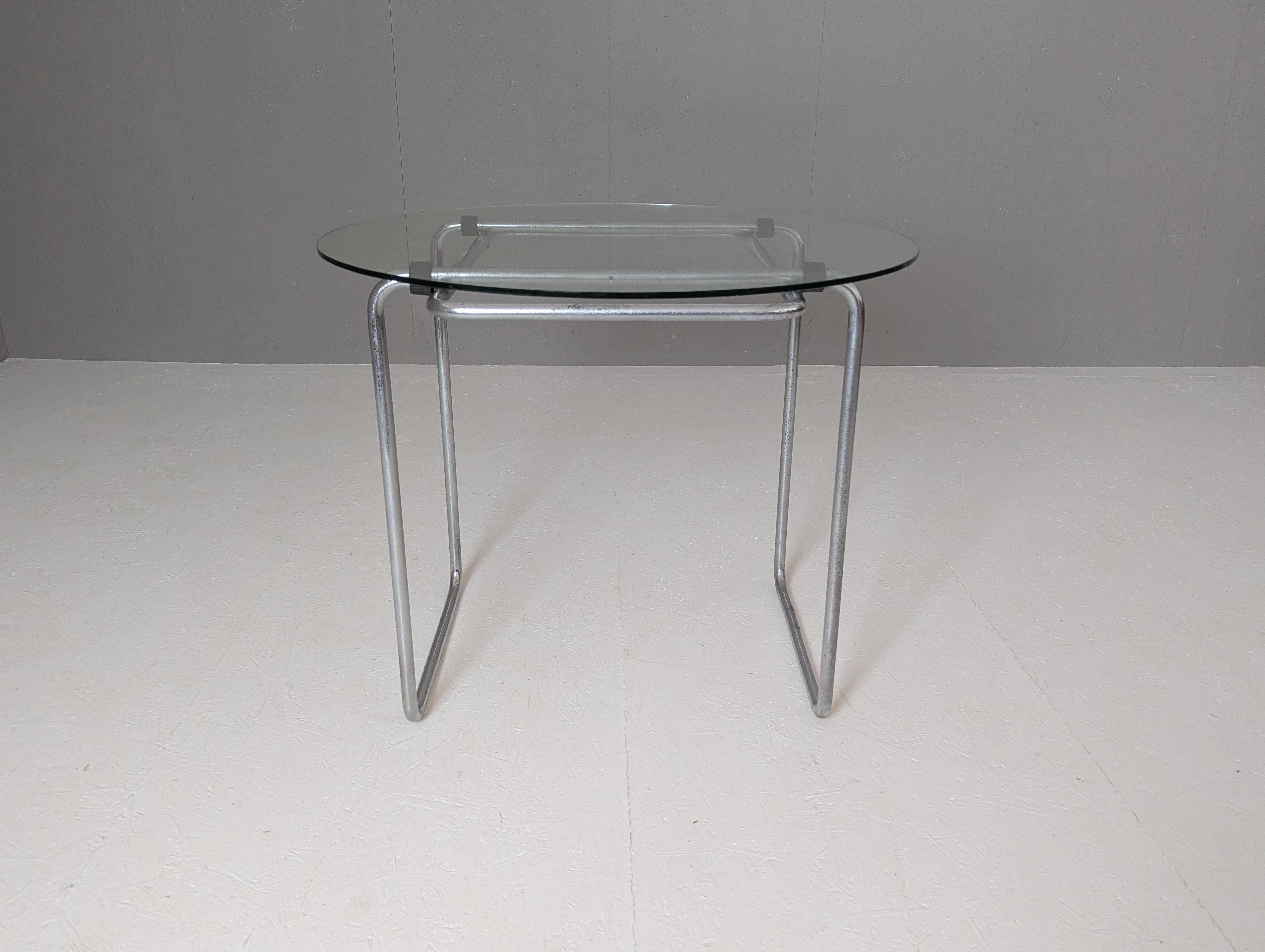 Bauhaus Thonet B 18 Table by Marcel Breuer, 1930s For Sale
