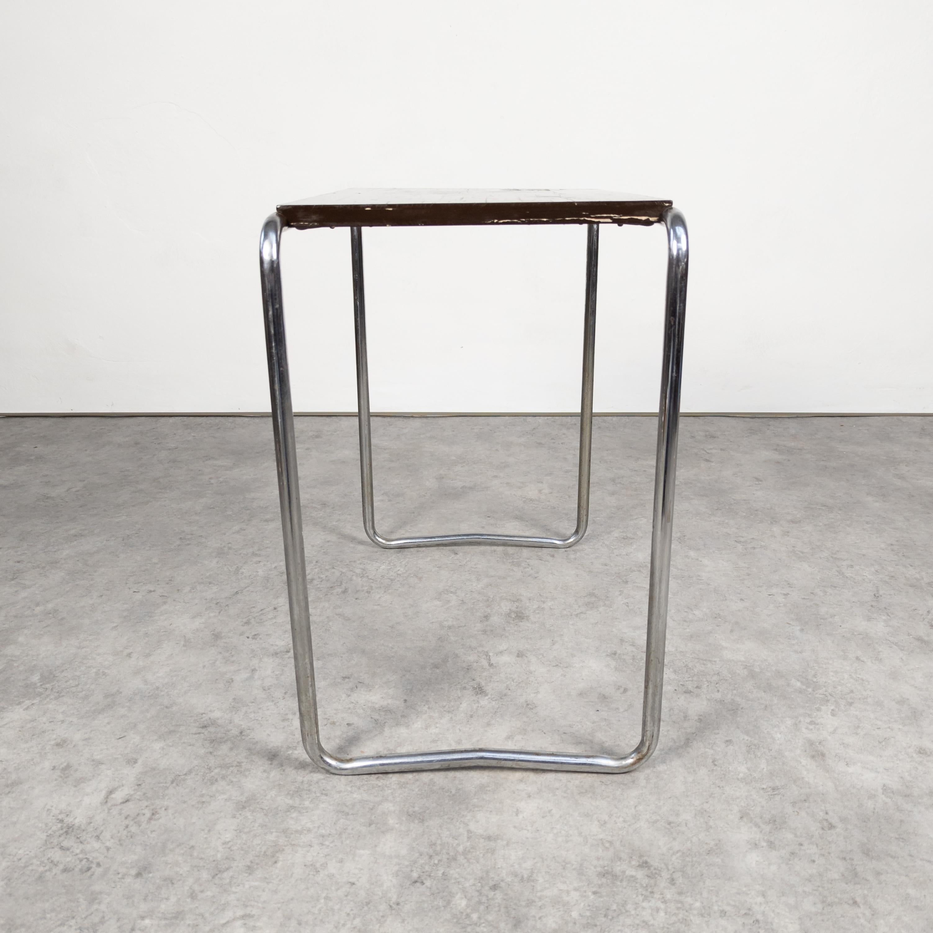 Bauhaus Thonet B 9 Table by Marcel Breuer For Sale