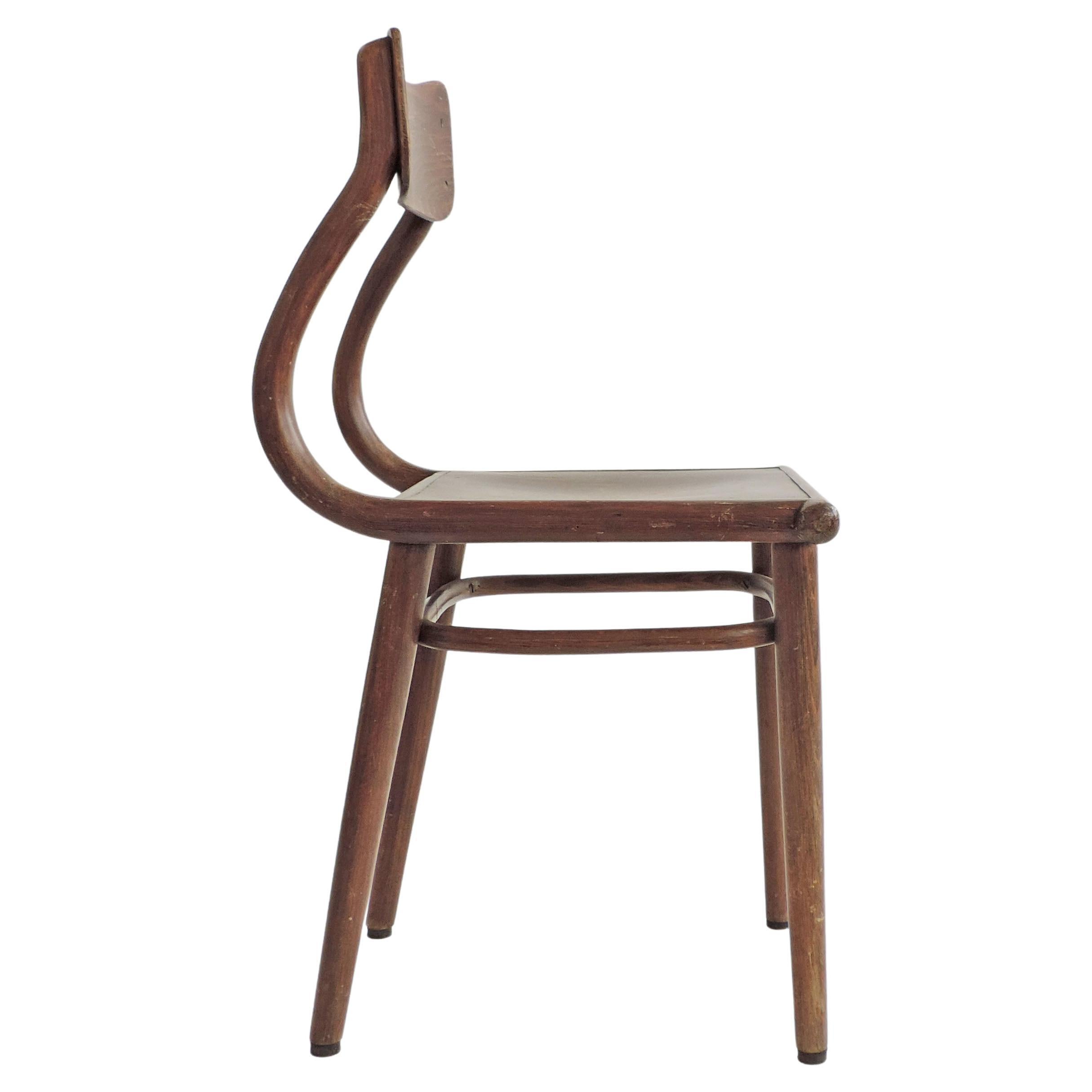 Thonet B791 Desk Chair in Bent Wood, Austria, 1930s