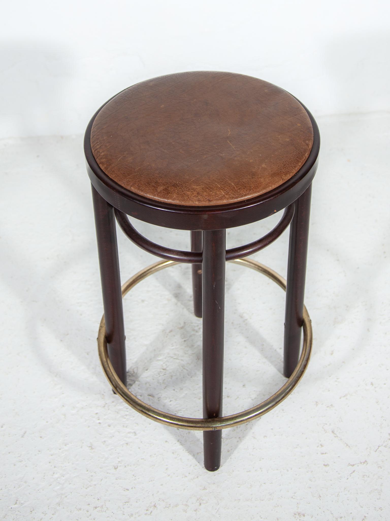 Thonet Bar Stools, 1970s set of Two, Austria For Sale 2