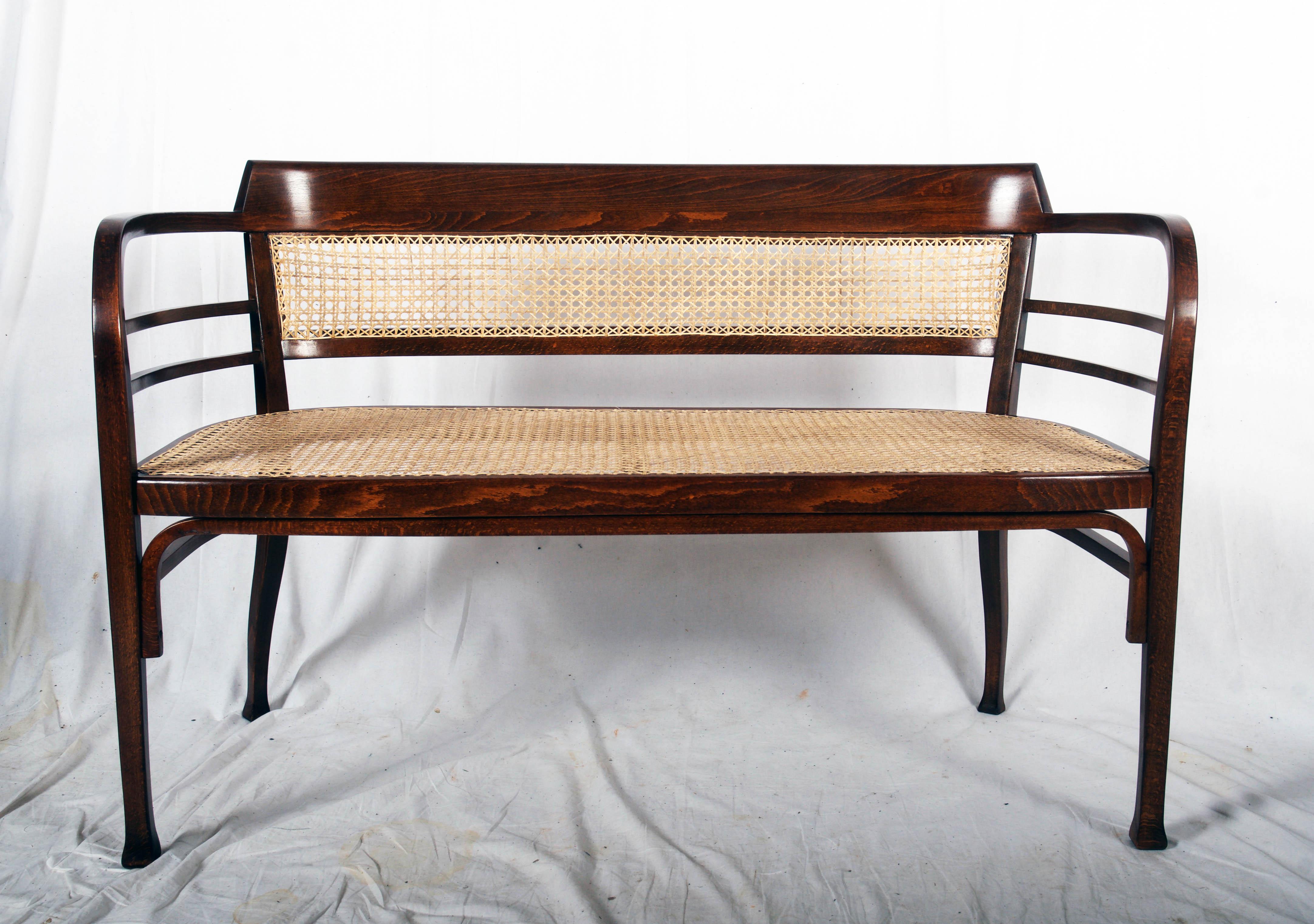 Thonet Bench Attributed to Otto Wagner 3