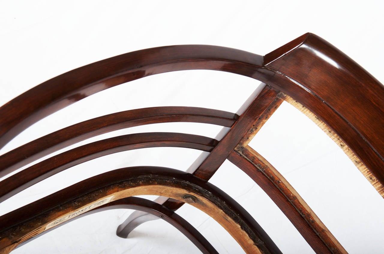 Austrian Thonet Bench Attributed to Otto Wagner