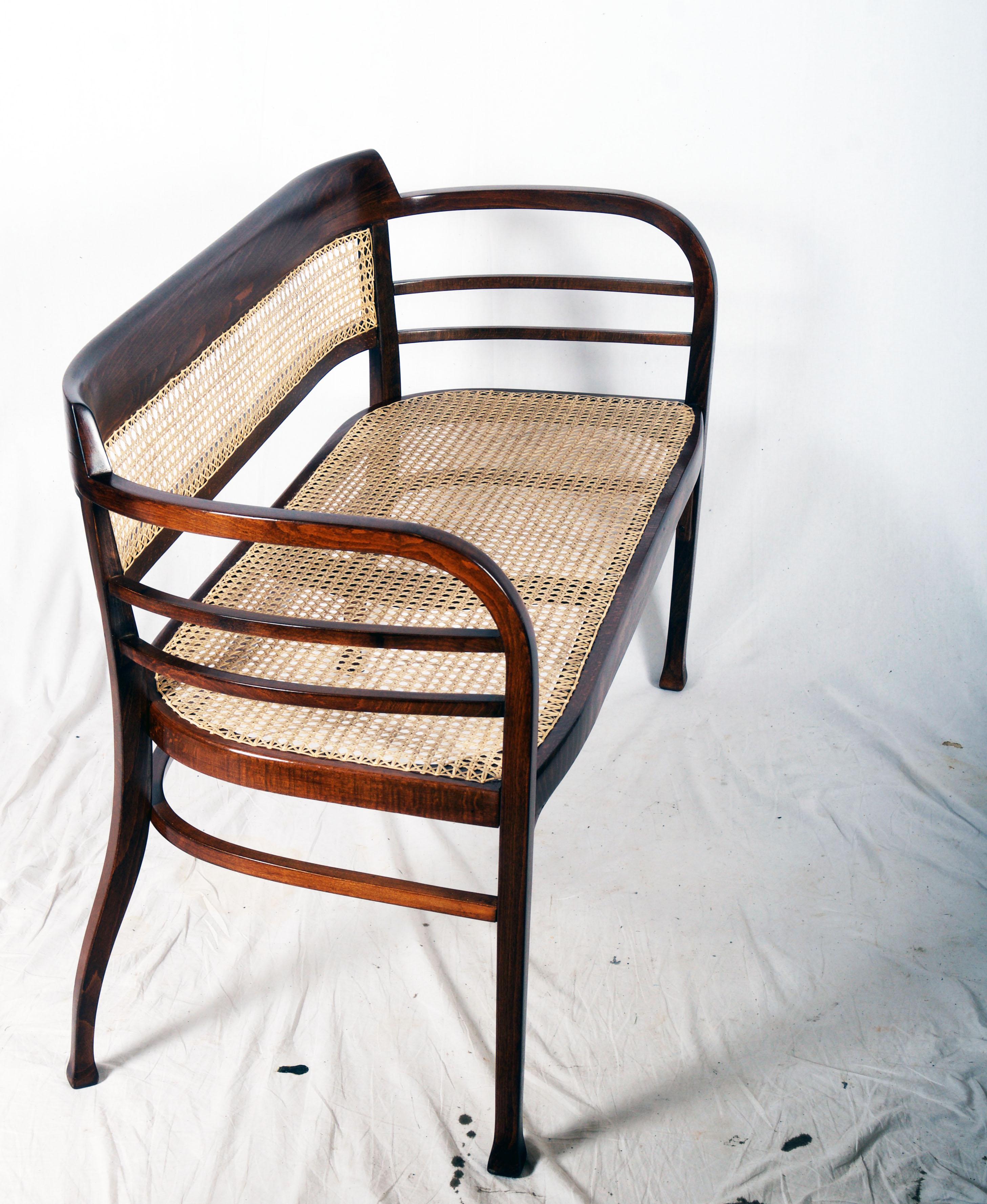 Thonet Bench Attributed to Otto Wagner 1