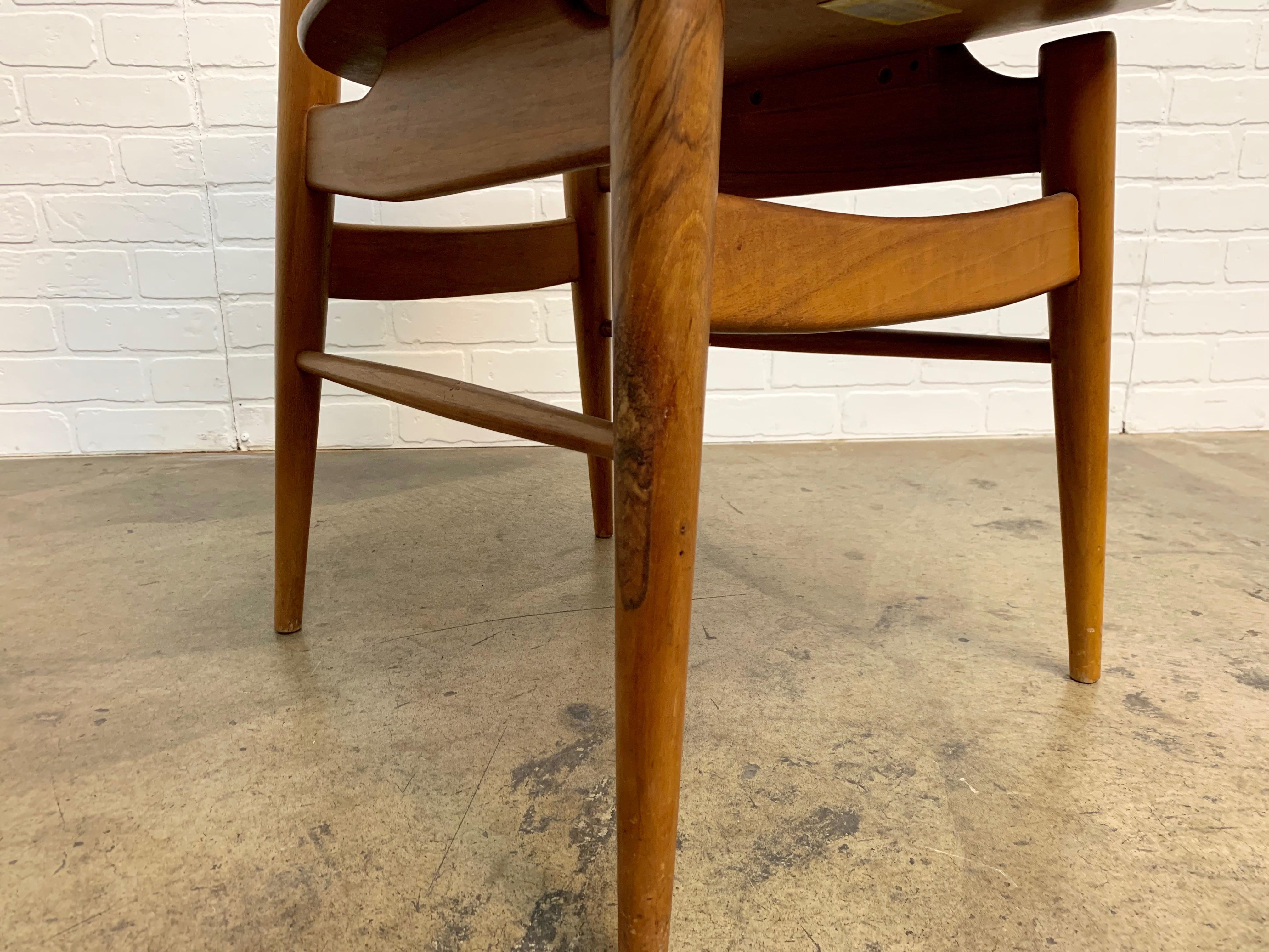 Thonet Bent Walnut Plywood Chairs In Good Condition In Denton, TX