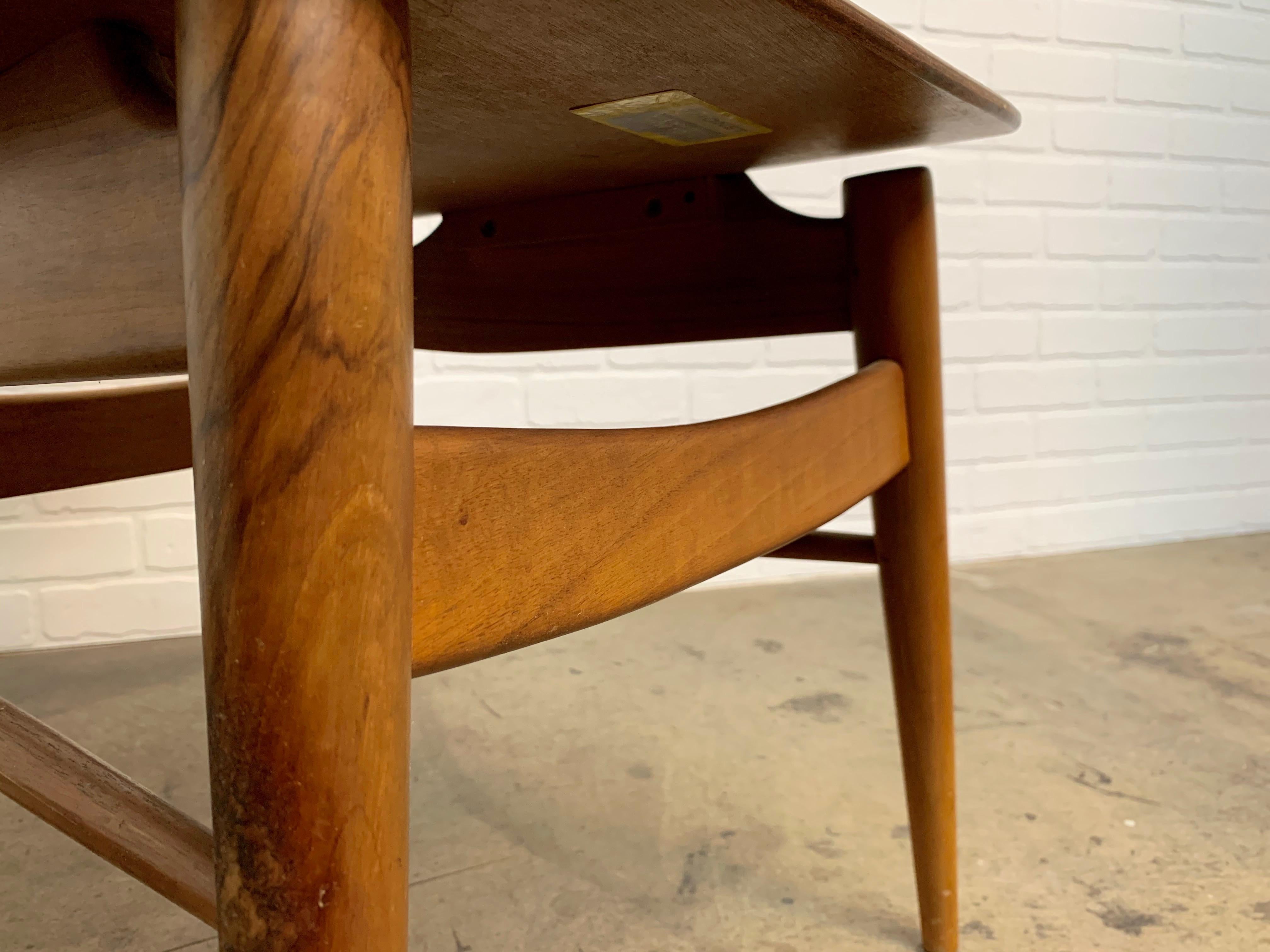 20th Century Thonet Bent Walnut Plywood Chairs