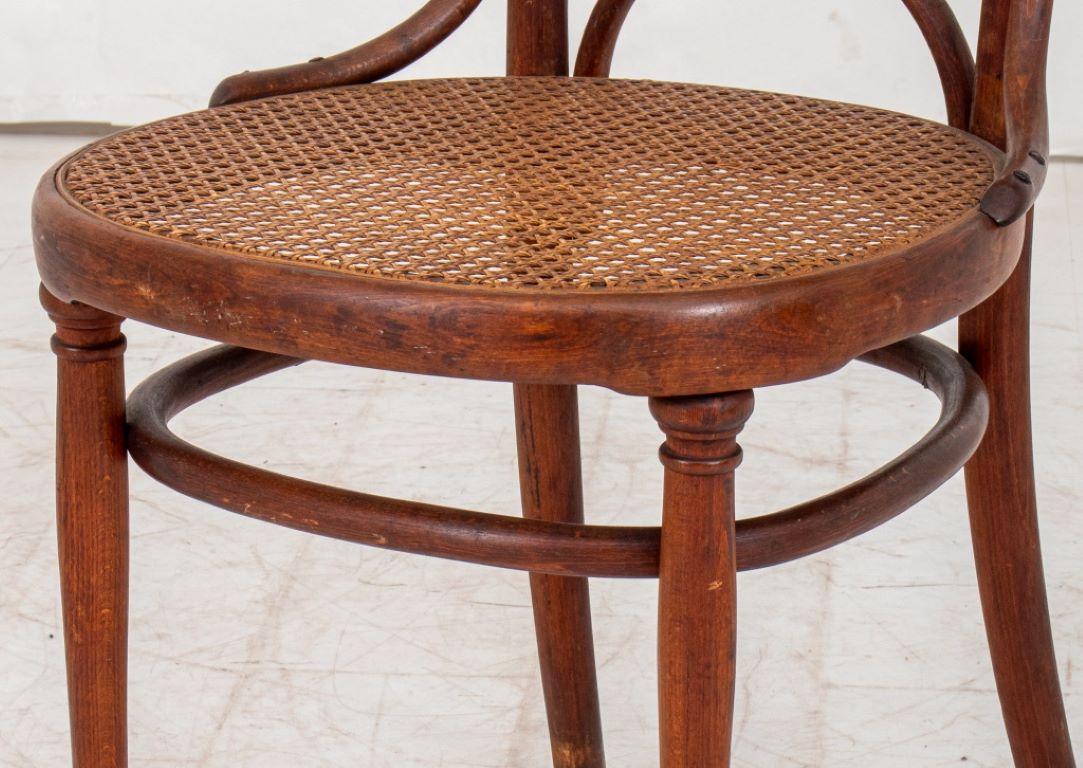Thonet Bentwood and Caned No. 207r Side Chair For Sale 1
