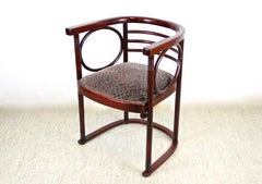 Thonet Bentwood Armchair "Fledermaus" Design Josef Hoffmann, Austria circa 1905