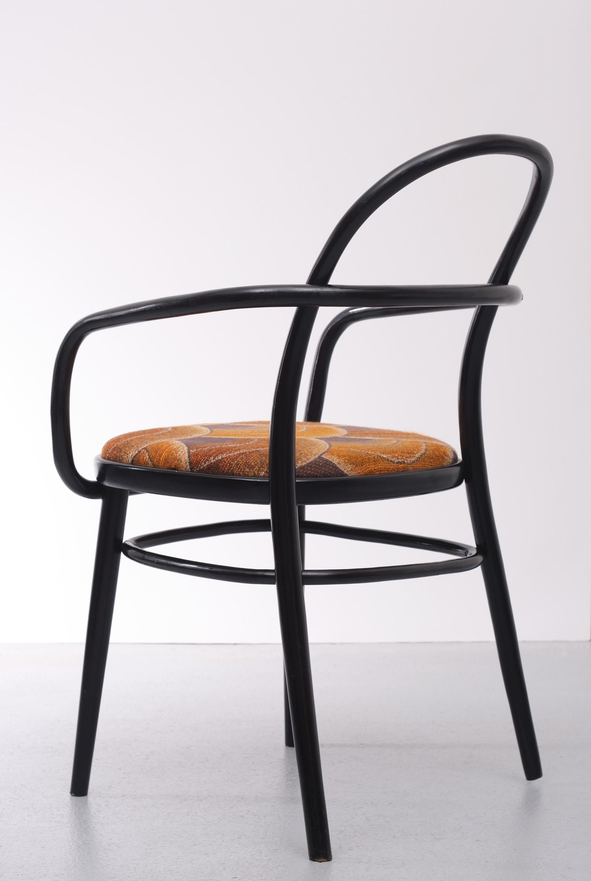 Czech Thonet Bentwood Armchair Ligna, 1960s