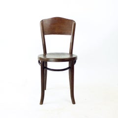 Thonet Bentwood Bistro Chair, Czechoslovakia 1940s