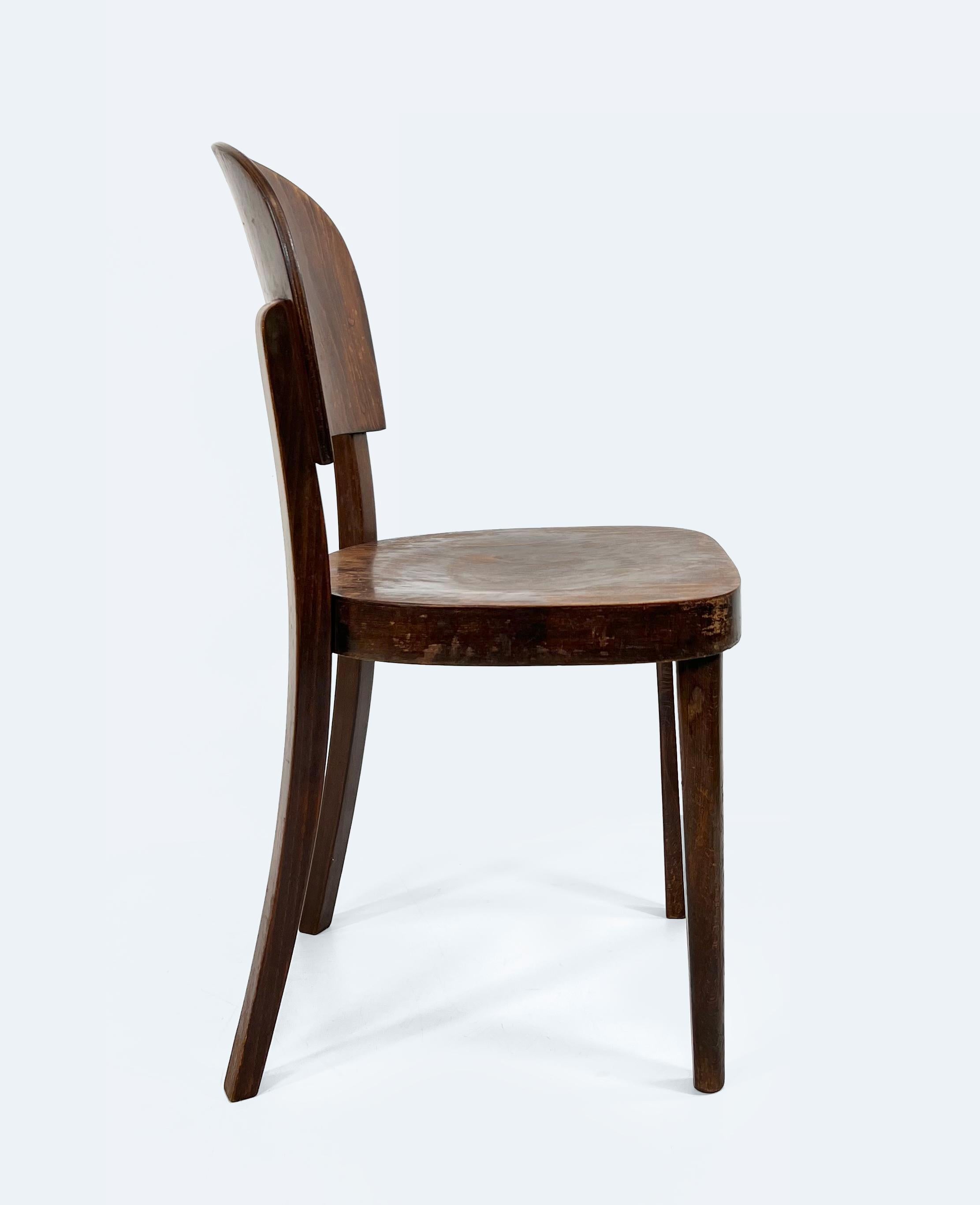Bauhaus Sedia Thonet in legno curvato Model No. A 476 / A 1085 degli anni '30 in vendita