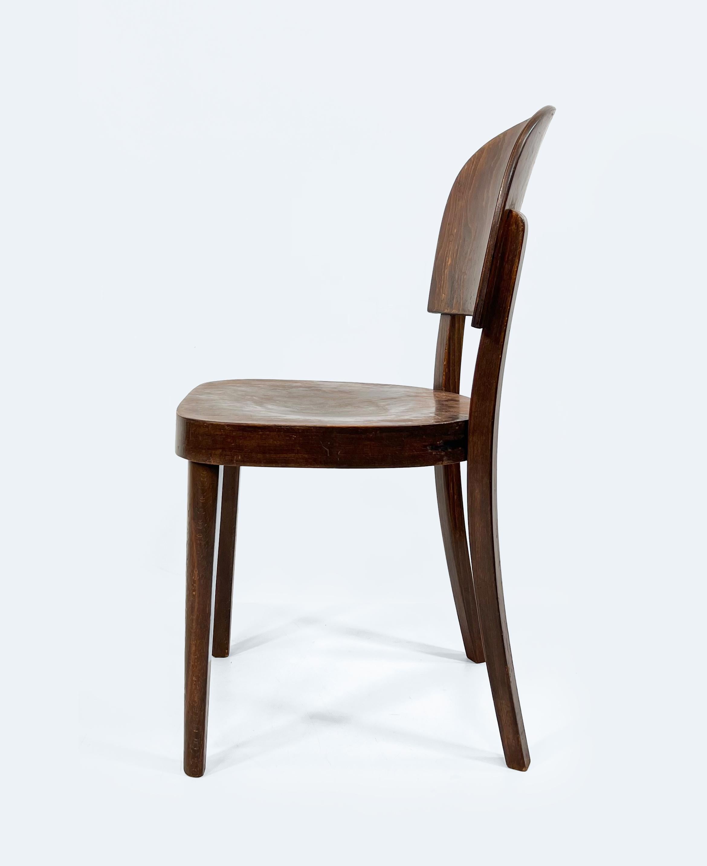 Laminato Sedia Thonet in legno curvato Model No. A 476 / A 1085 degli anni '30 in vendita