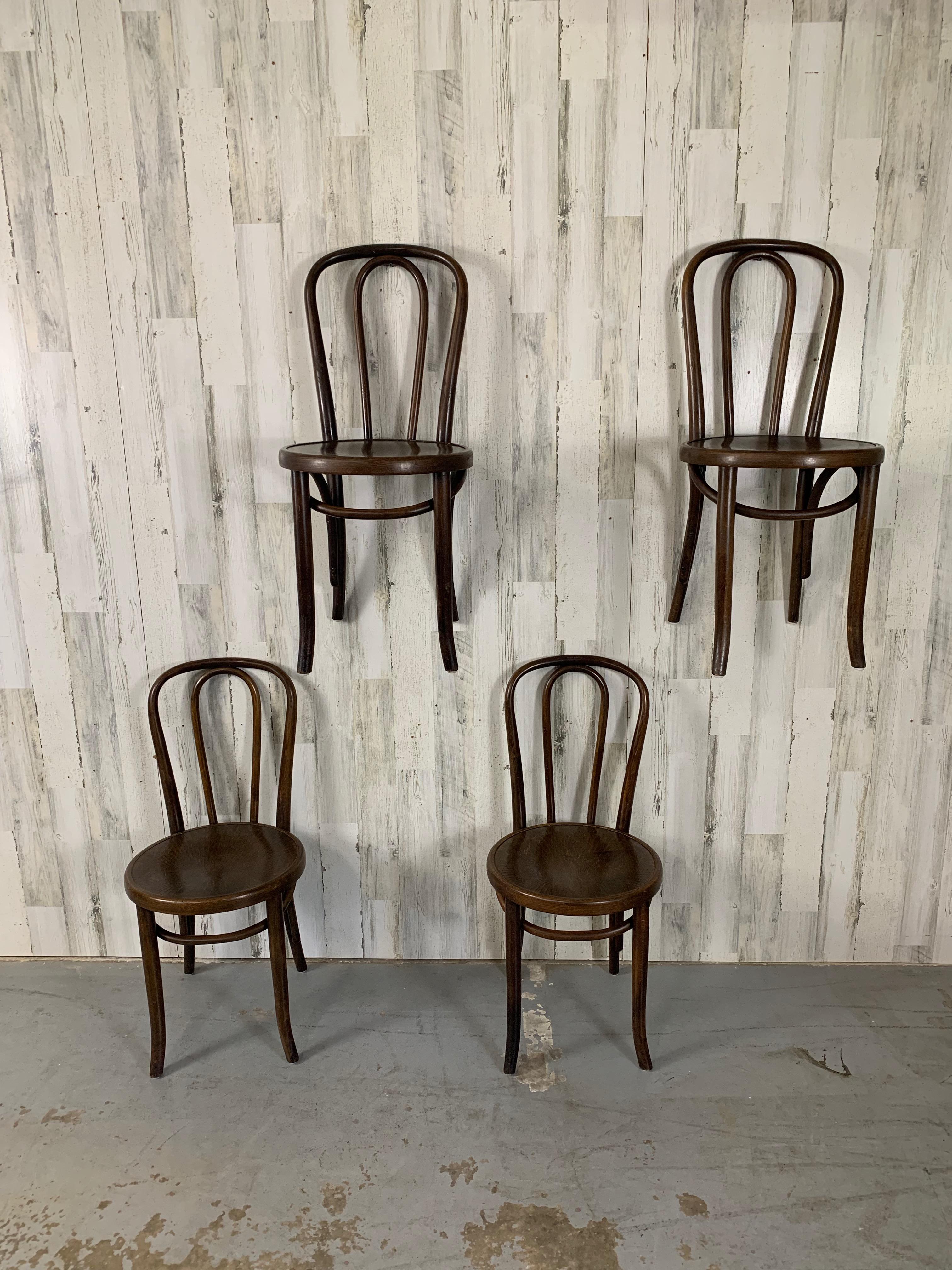 Thonet Bentwood Chairs set of Four 2
