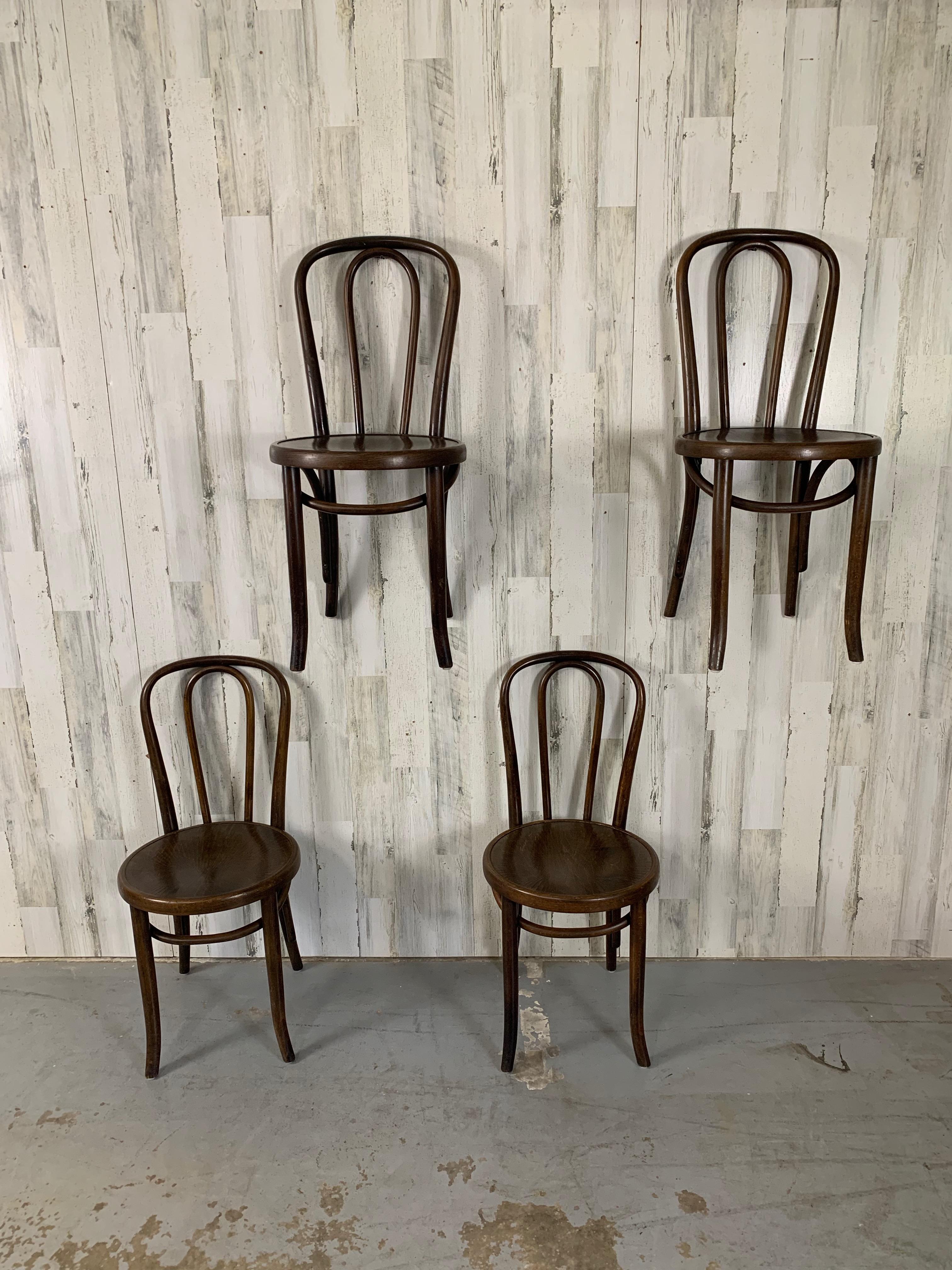 Thonet Bentwood Chairs set of Four 3
