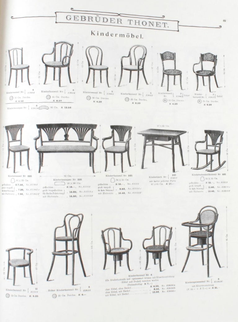 Bentwood and Other Furniture, Reprint of 1904 Illustrated