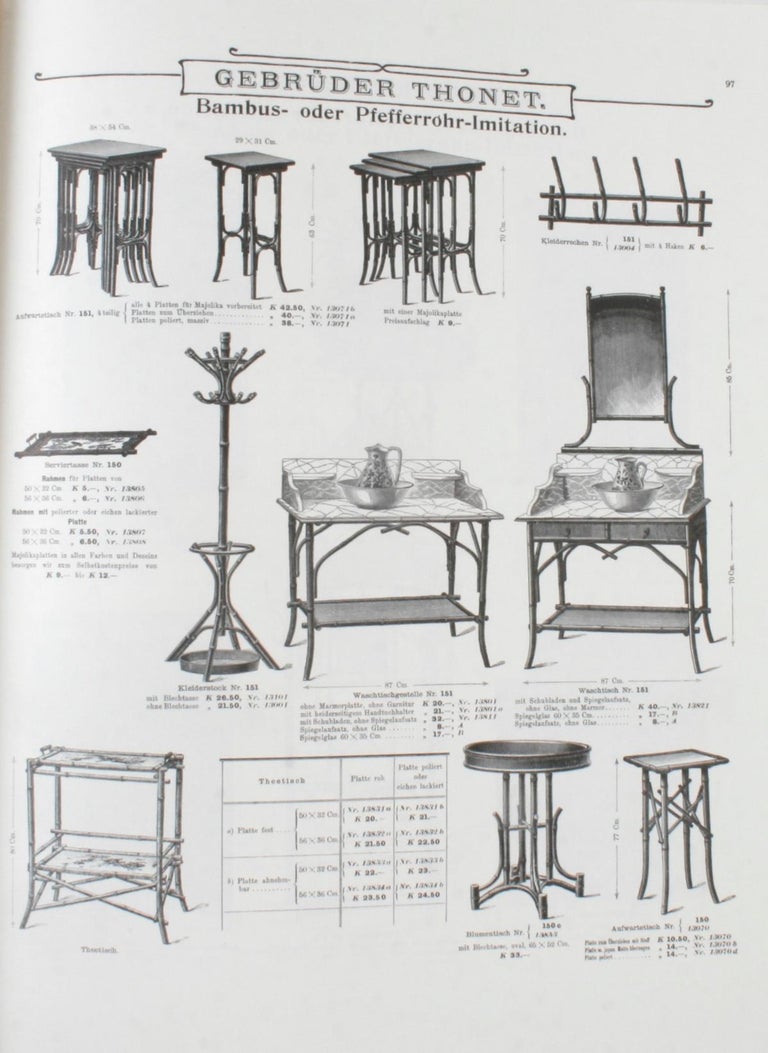 Bentwood and Other Furniture, Reprint of 1904 Illustrated