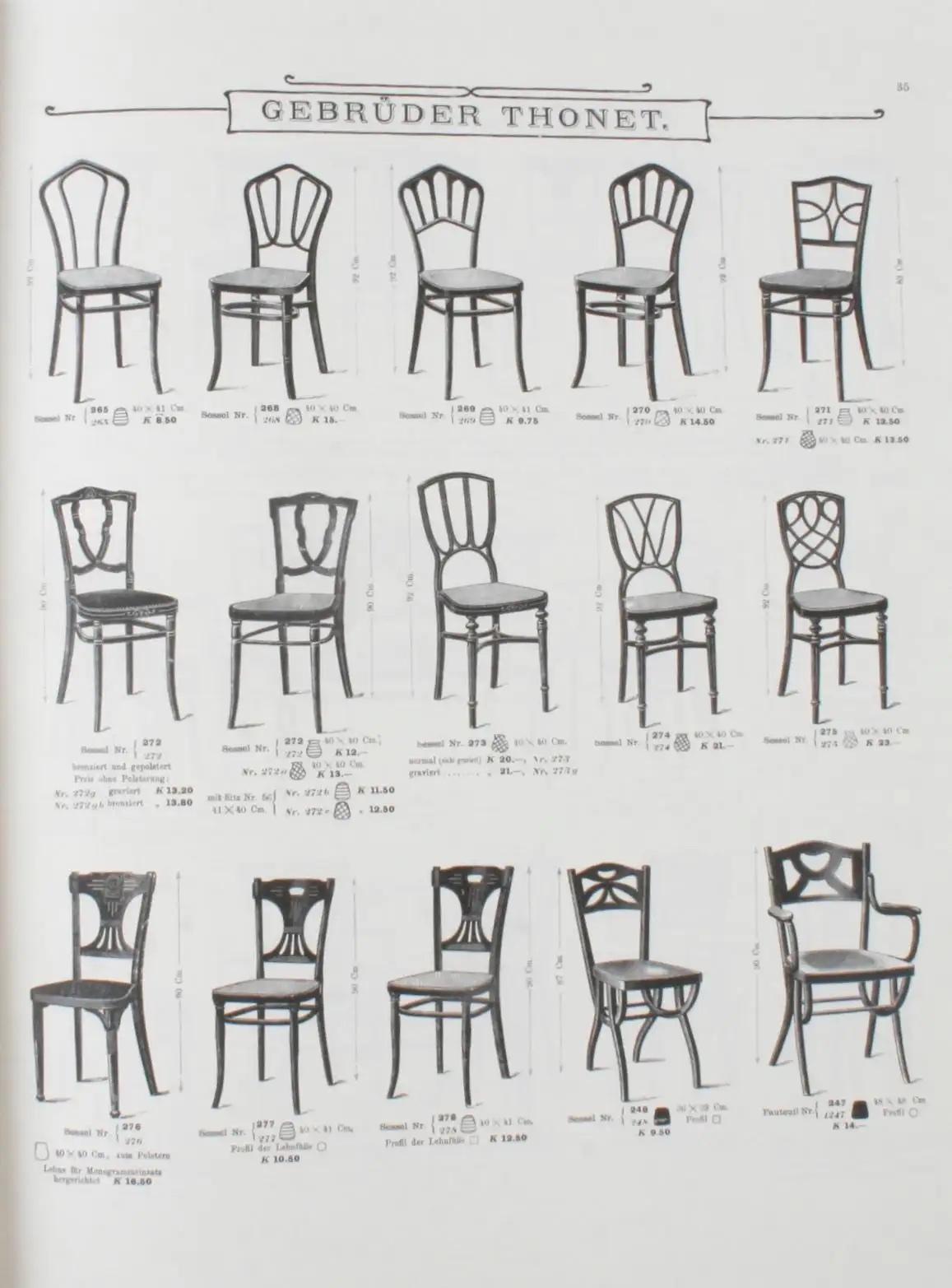 Thonet Bentwood & Other Furniture : The 1904 Illustrated Catalogue (en anglais) en vente 4