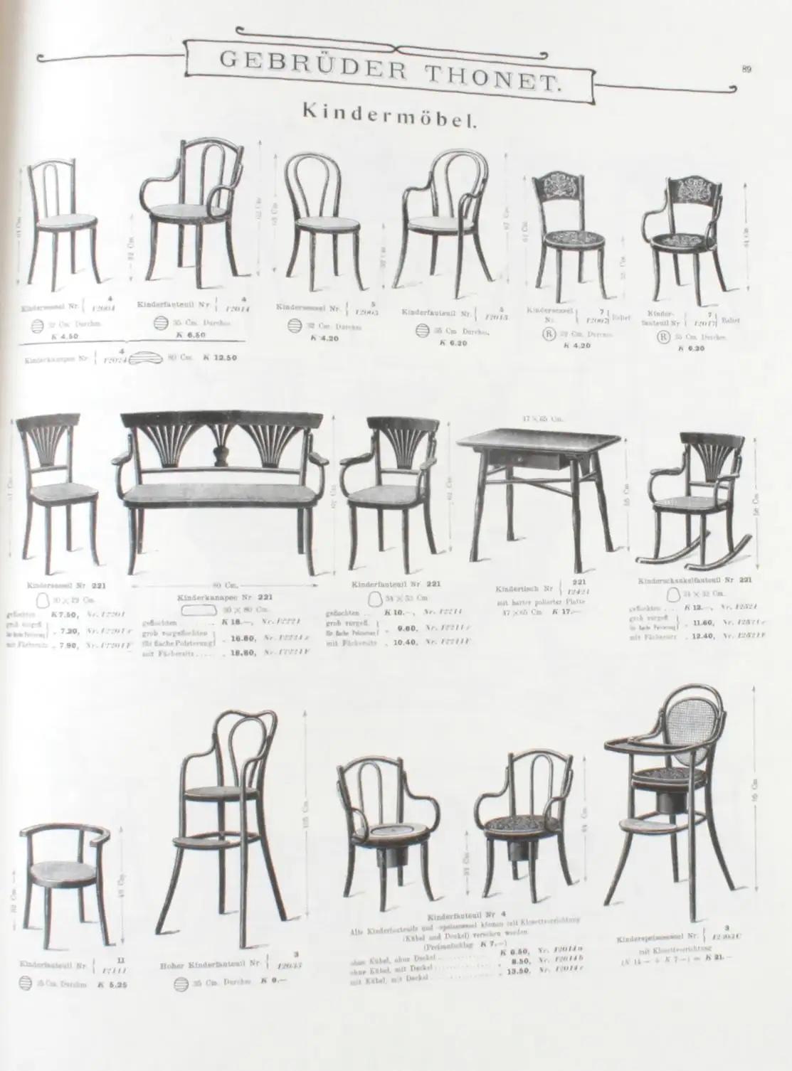 Thonet Bentwood & Other Furniture : The 1904 Illustrated Catalogue For Sale 7