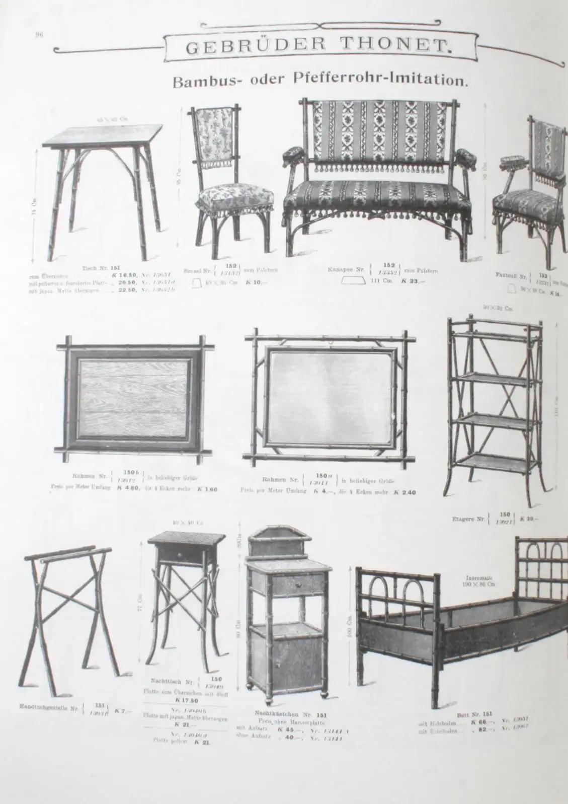 Thonet Bentwood & Other Furniture : The 1904 Illustrated Catalogue (en anglais) en vente 9