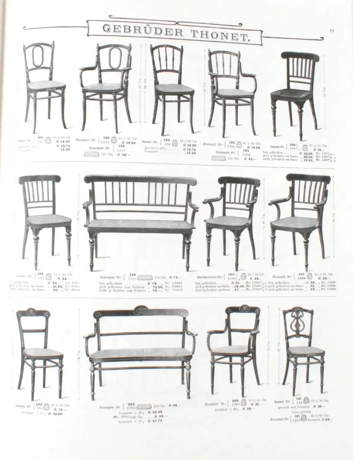 Thonet Bentwood & Other Furniture : The 1904 Illustrated Catalogue For Sale 1