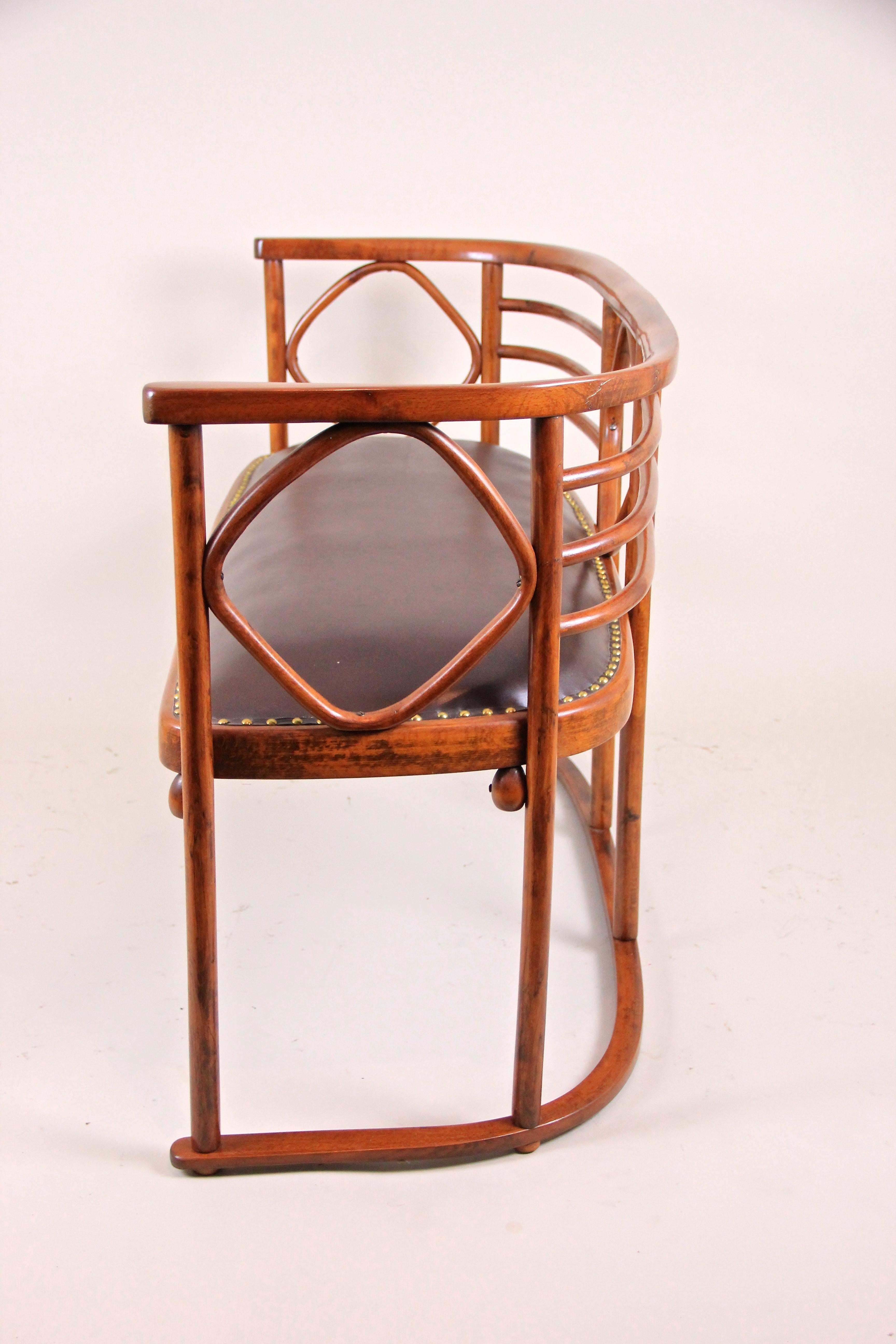 20th Century Thonet Bentwood Seating Set Design J. Hoffmann Art Nouveau, Austria, ca. 1910