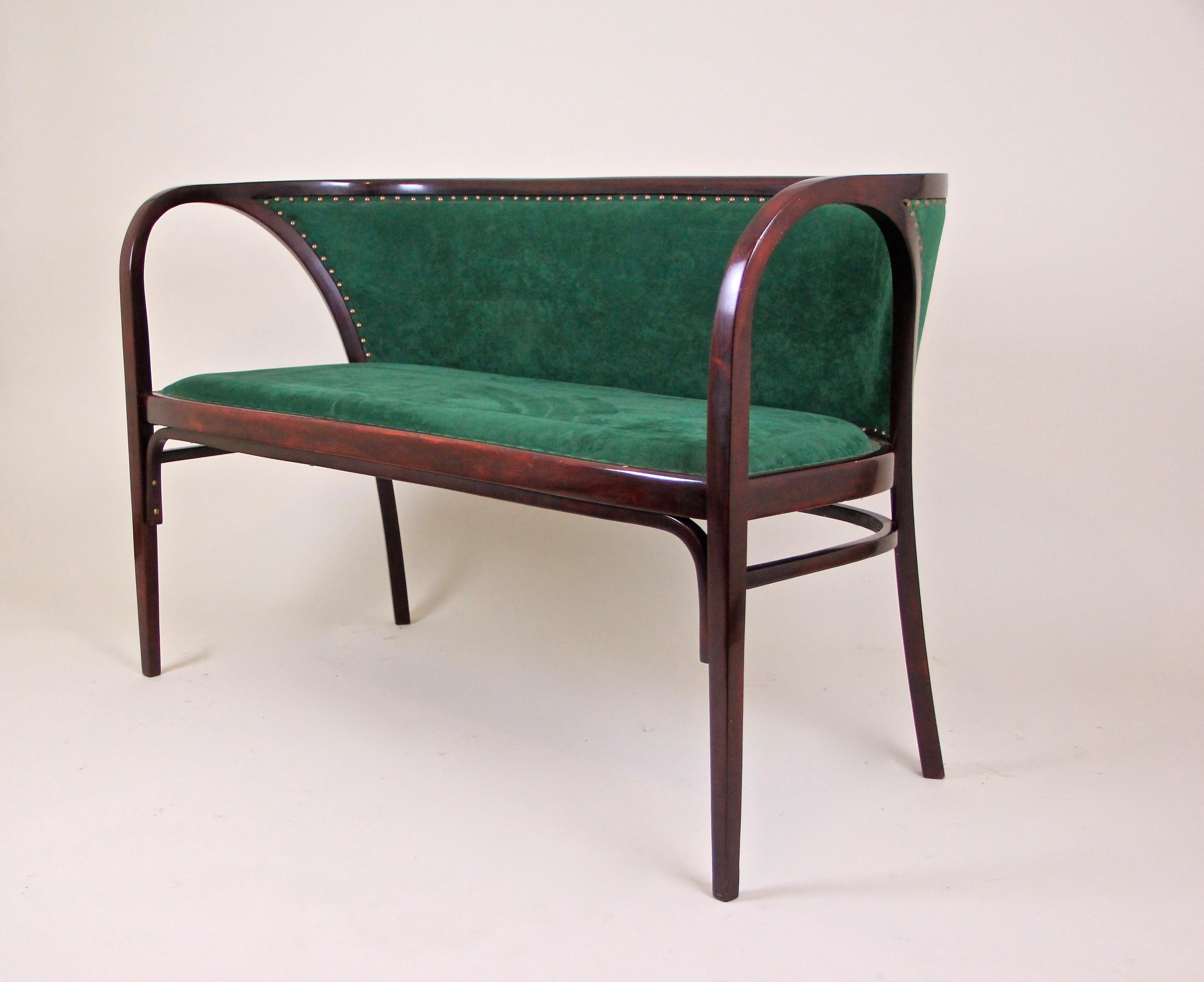 Sitzset aus Bugholz von Thonet/Salon-Suite von M. Kammerer, Österreich, um 1910 im Angebot 3