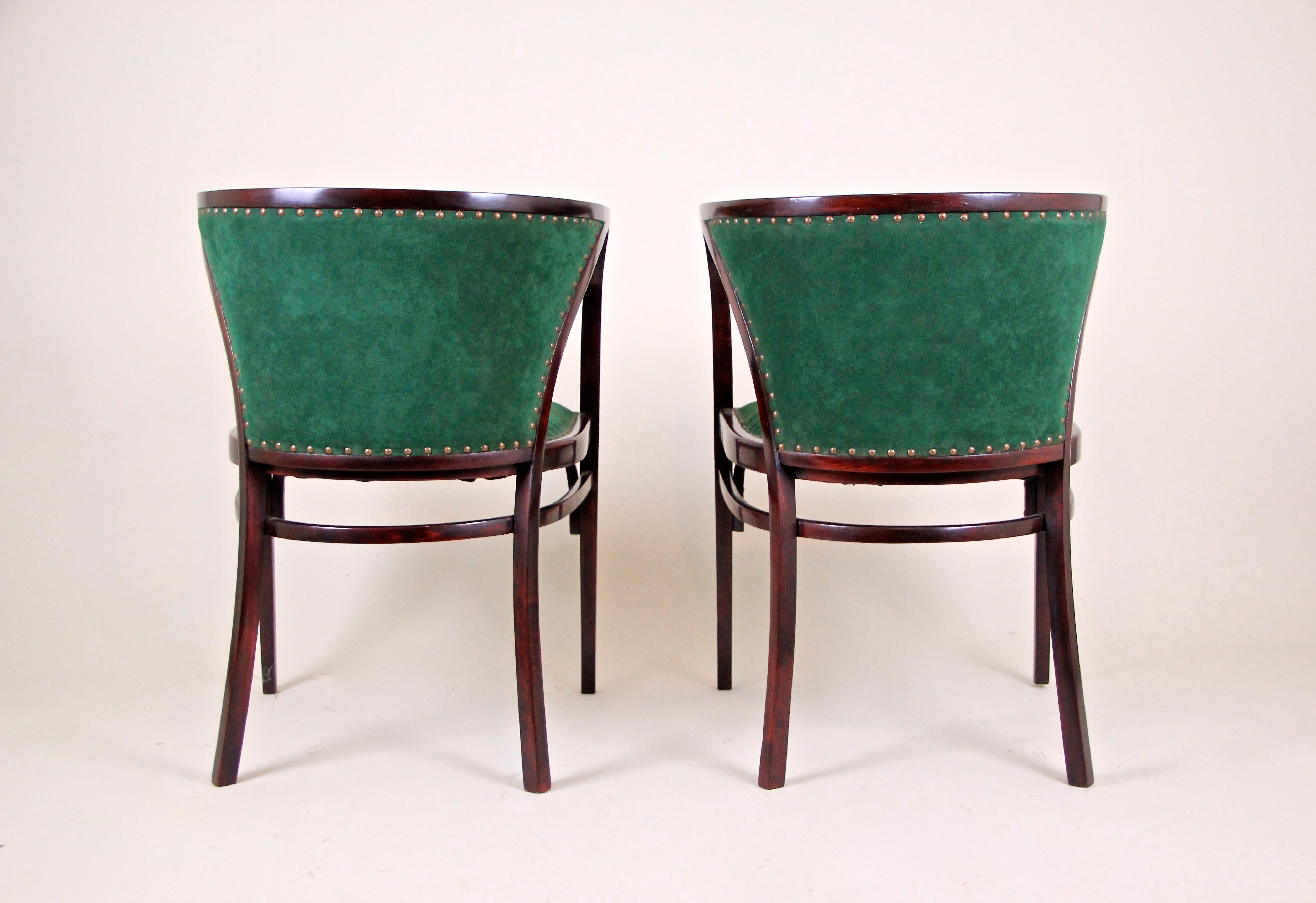 Ensemble de sièges en bois cintré Thonet/ Suite de salon par M. Kammerer, Autriche, vers 1910 Bon état - En vente à Lichtenberg, AT