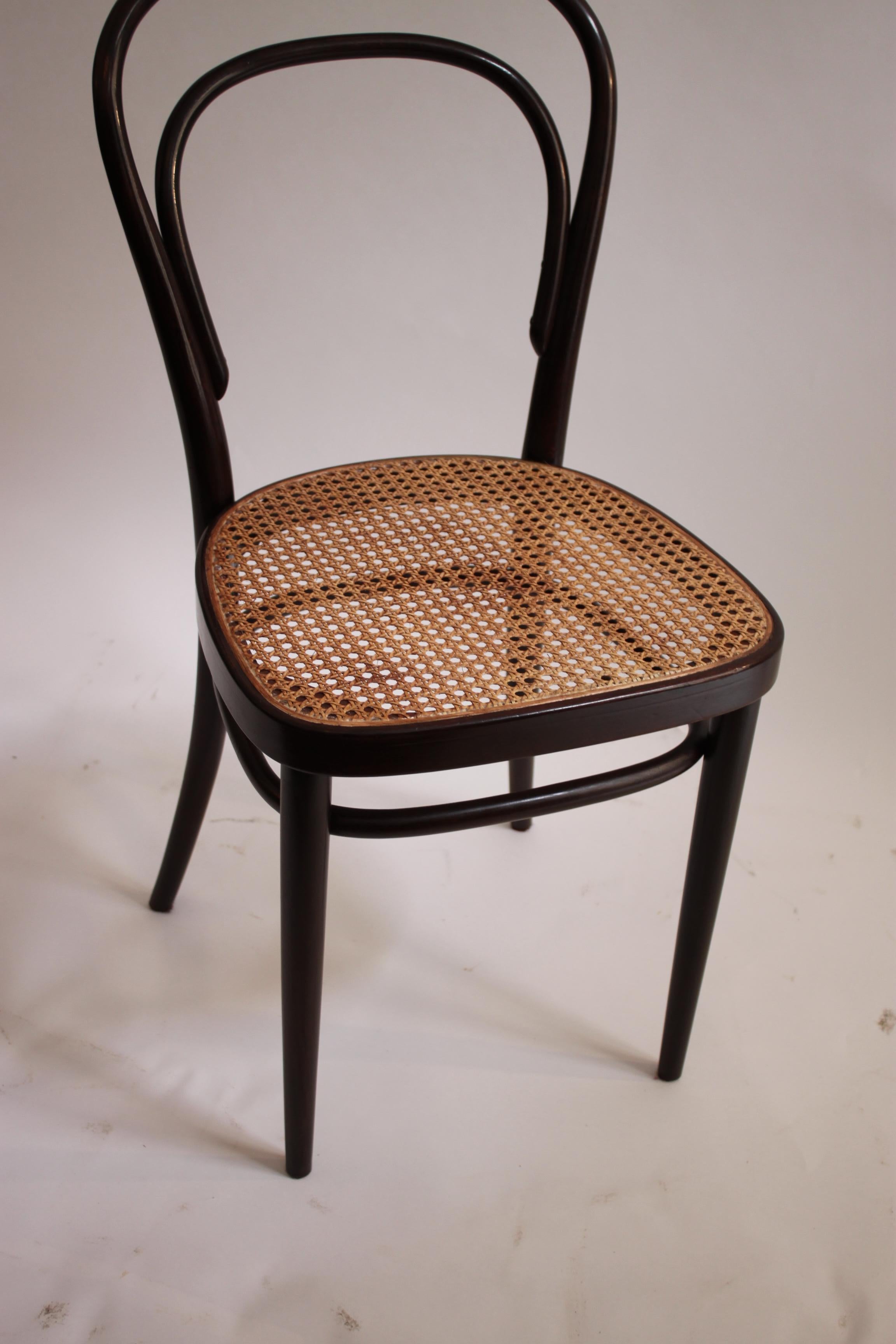 Thonet Bentwood Side Chair No. 14 In Good Condition For Sale In Vienna, Vienna
