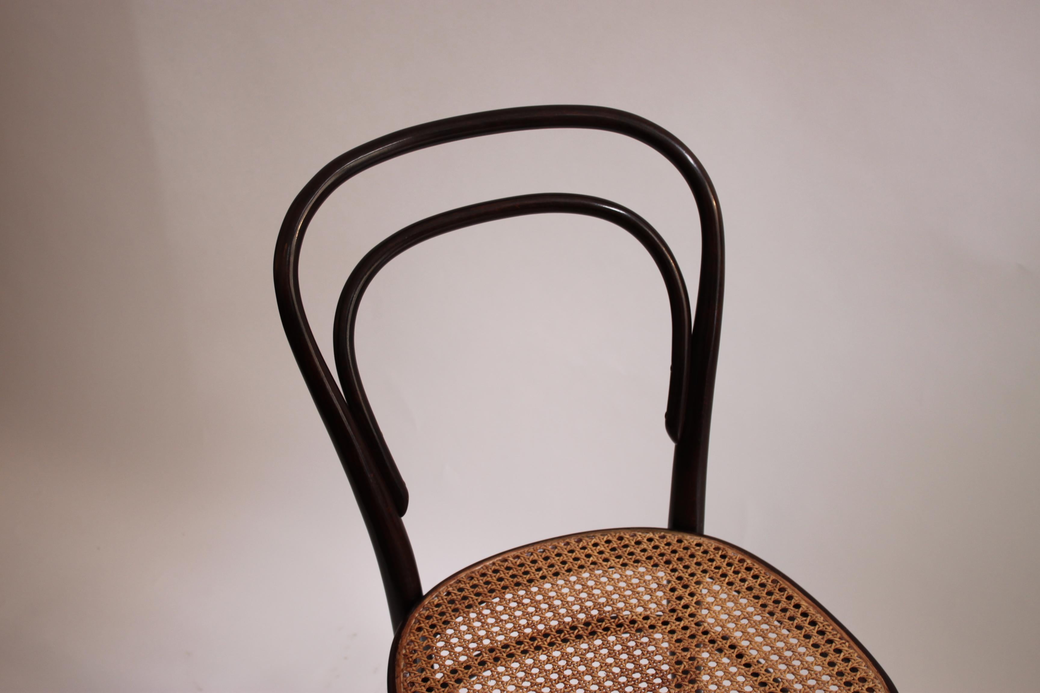 Mid-20th Century Thonet Bentwood Side Chair No. 14 For Sale