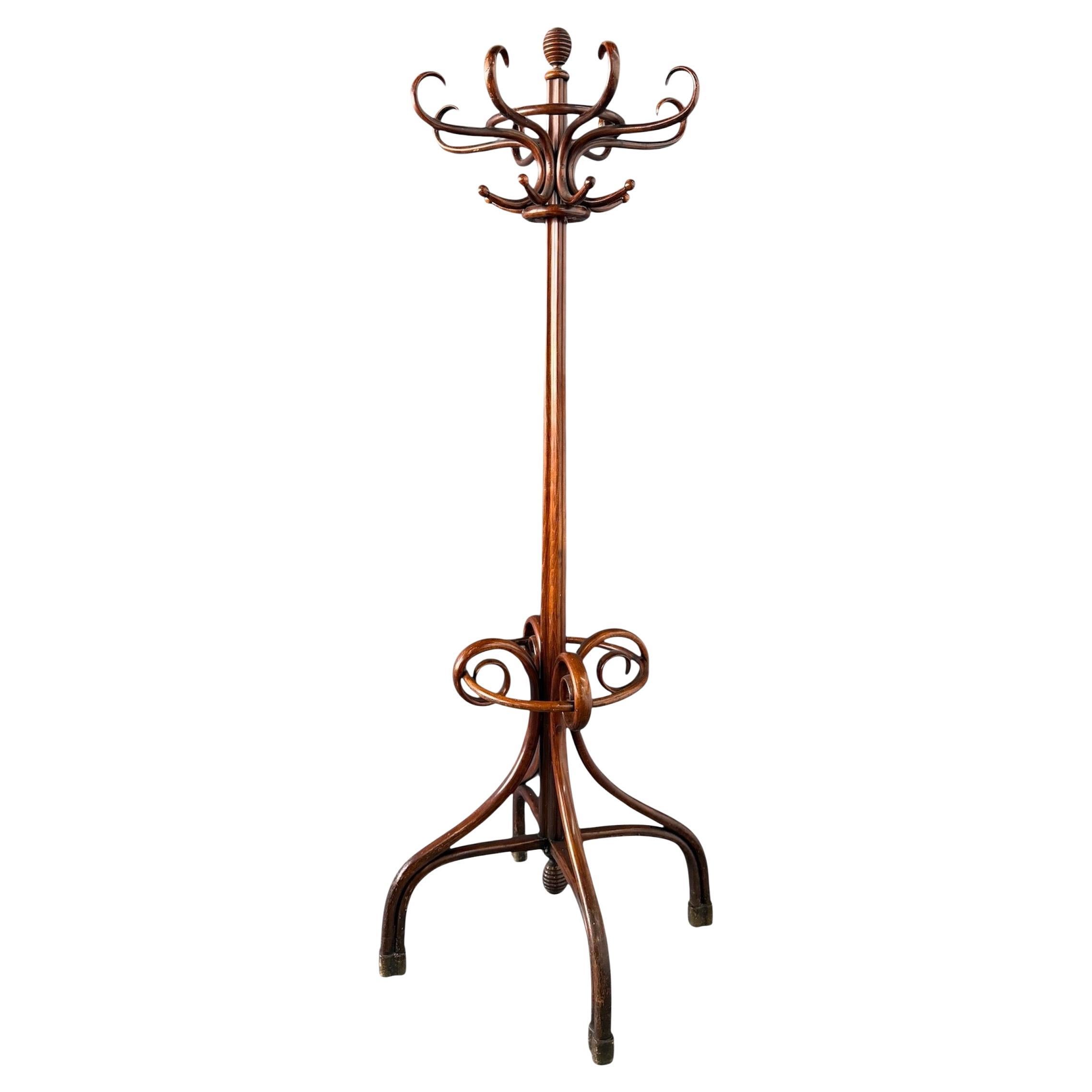 Thonet Bentwood Standing Coat Rack Nr. 1, Austria, Early 20th Century