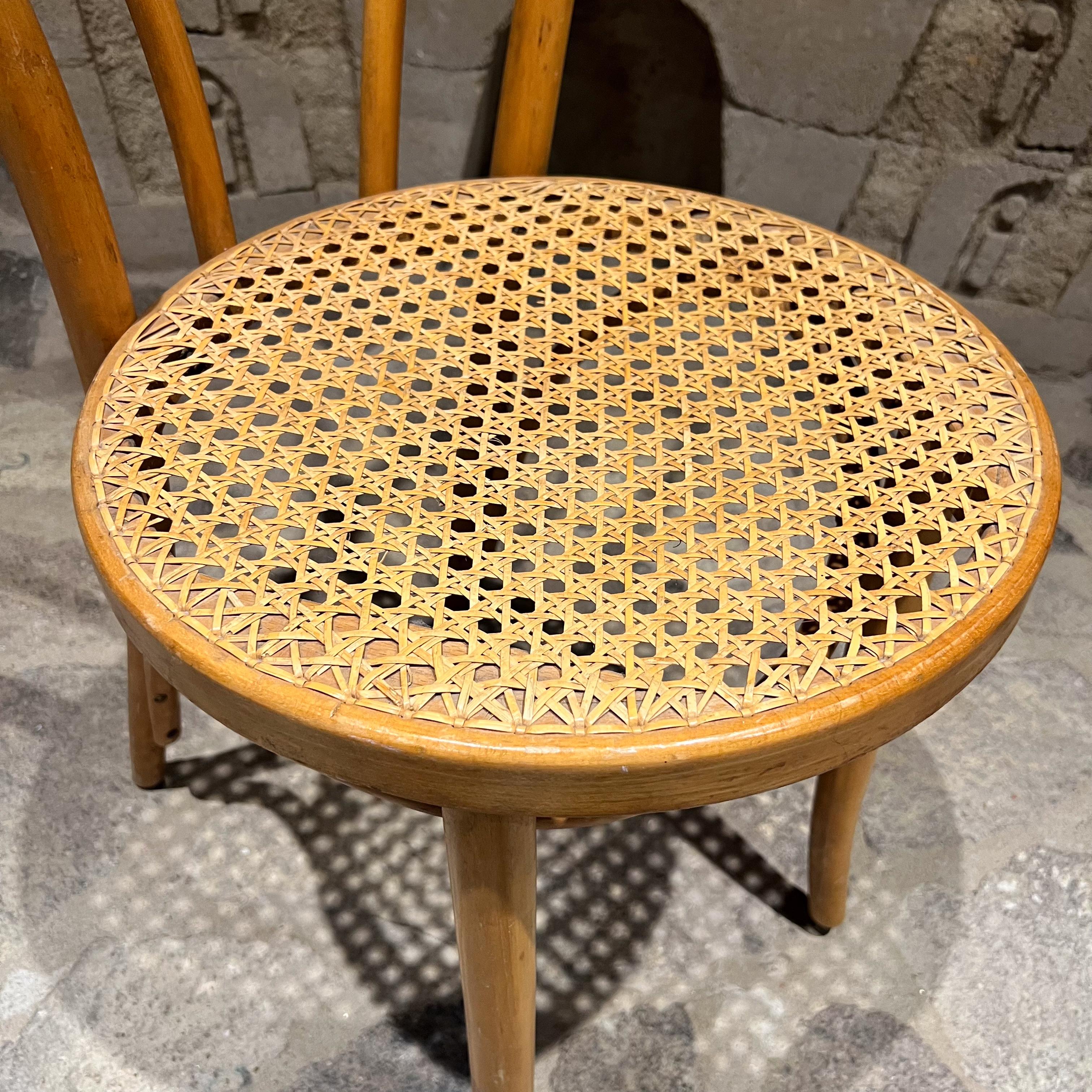 Thonet Bistro Cafe Dining Chair Bentwood and Cane 4