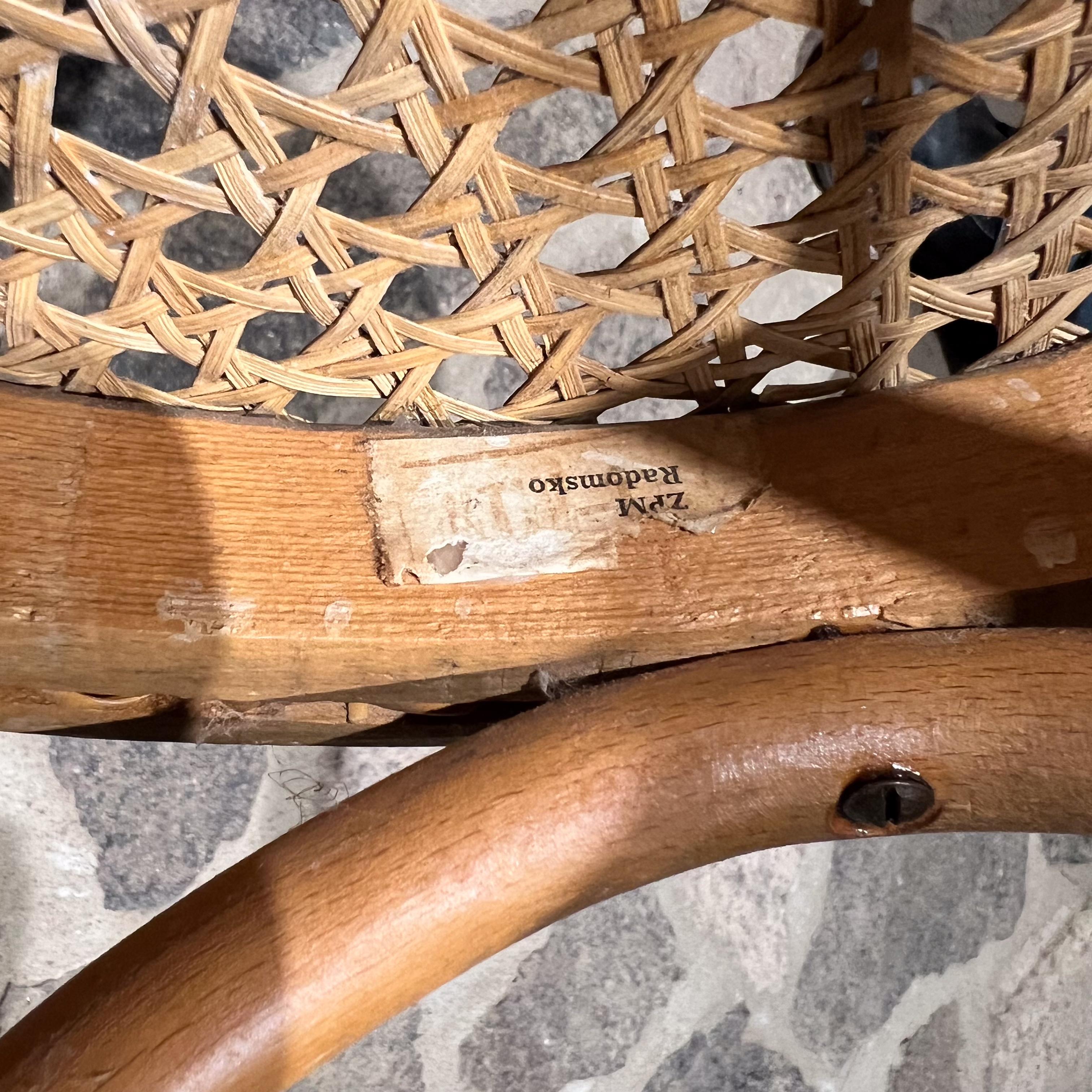 Thonet Bistro Cafe Dining Chair Bentwood and Cane 10