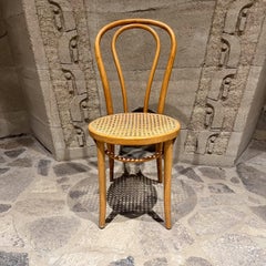 Thonet Bistro Cafe Dining Chair Bentwood and Cane