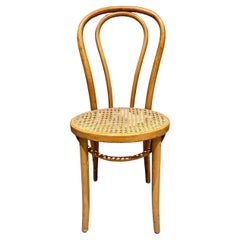 Thonet Bistro Cafe Dining Chair Bentwood and Cane