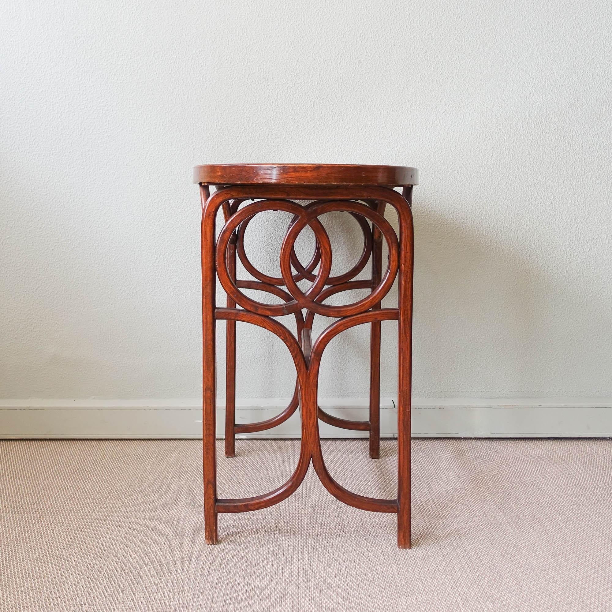 Austrian Thonet Bistro Table, 1940's