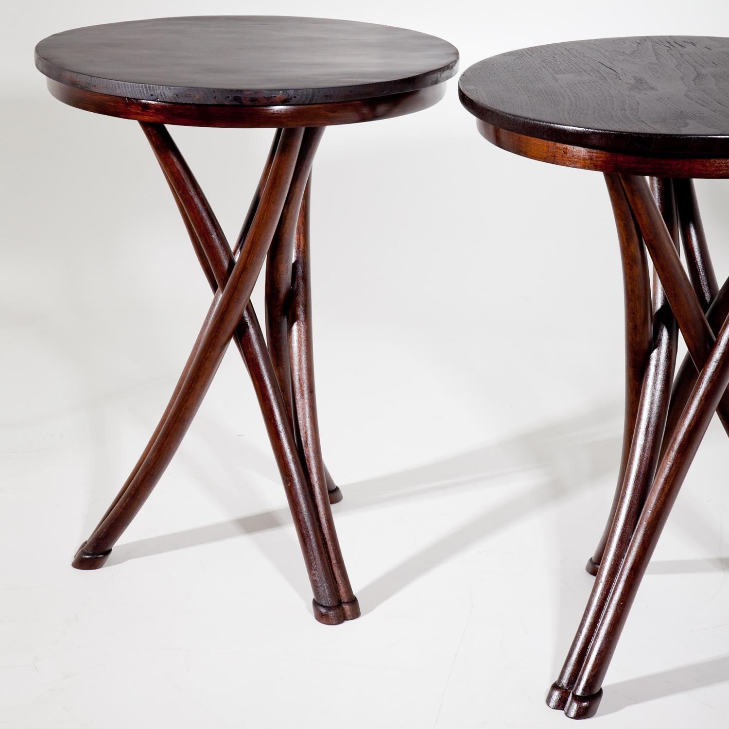 Thonet Brothers Side Tables No. 13, Early 20th Century 3
