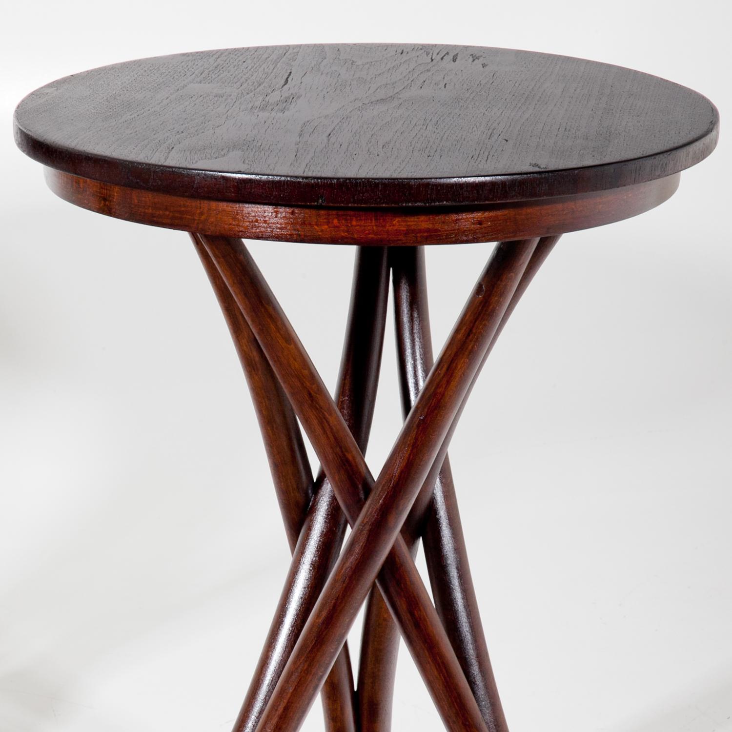 Bentwood Thonet Brothers Side Tables No. 13, Early 20th Century