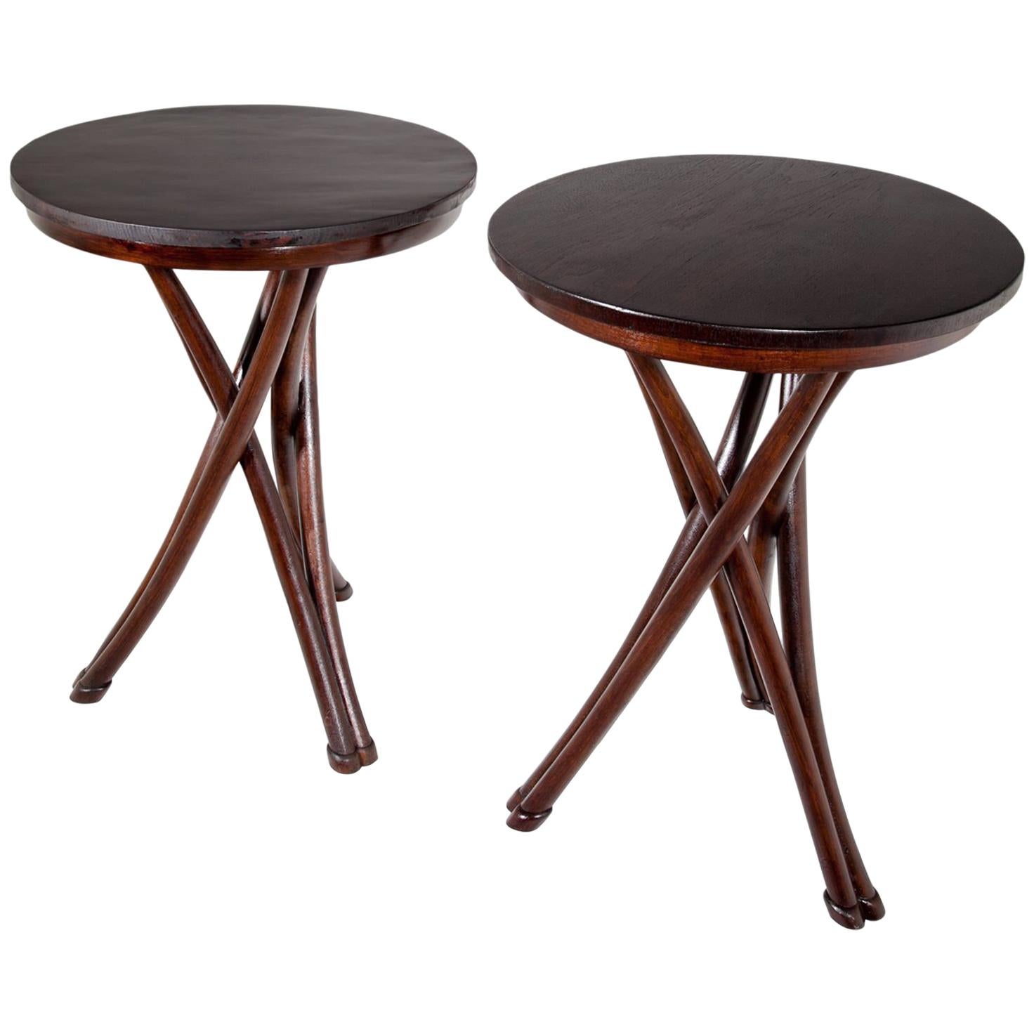 Thonet Brothers Side Tables No. 13, Early 20th Century
