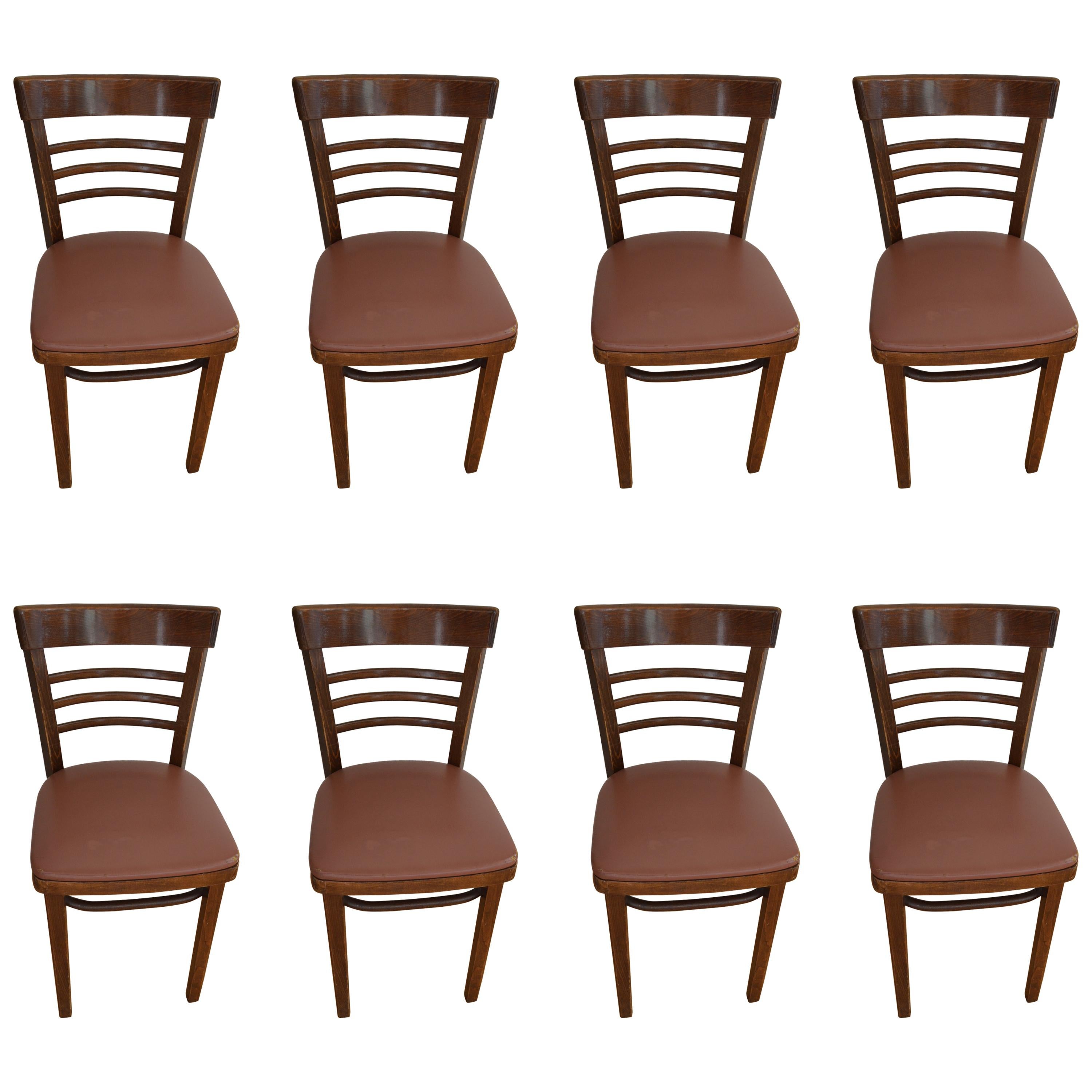 Thonet Cafe Bistro Restaurant Chairs, Set of Eight (NOTE: 22 chairs available)