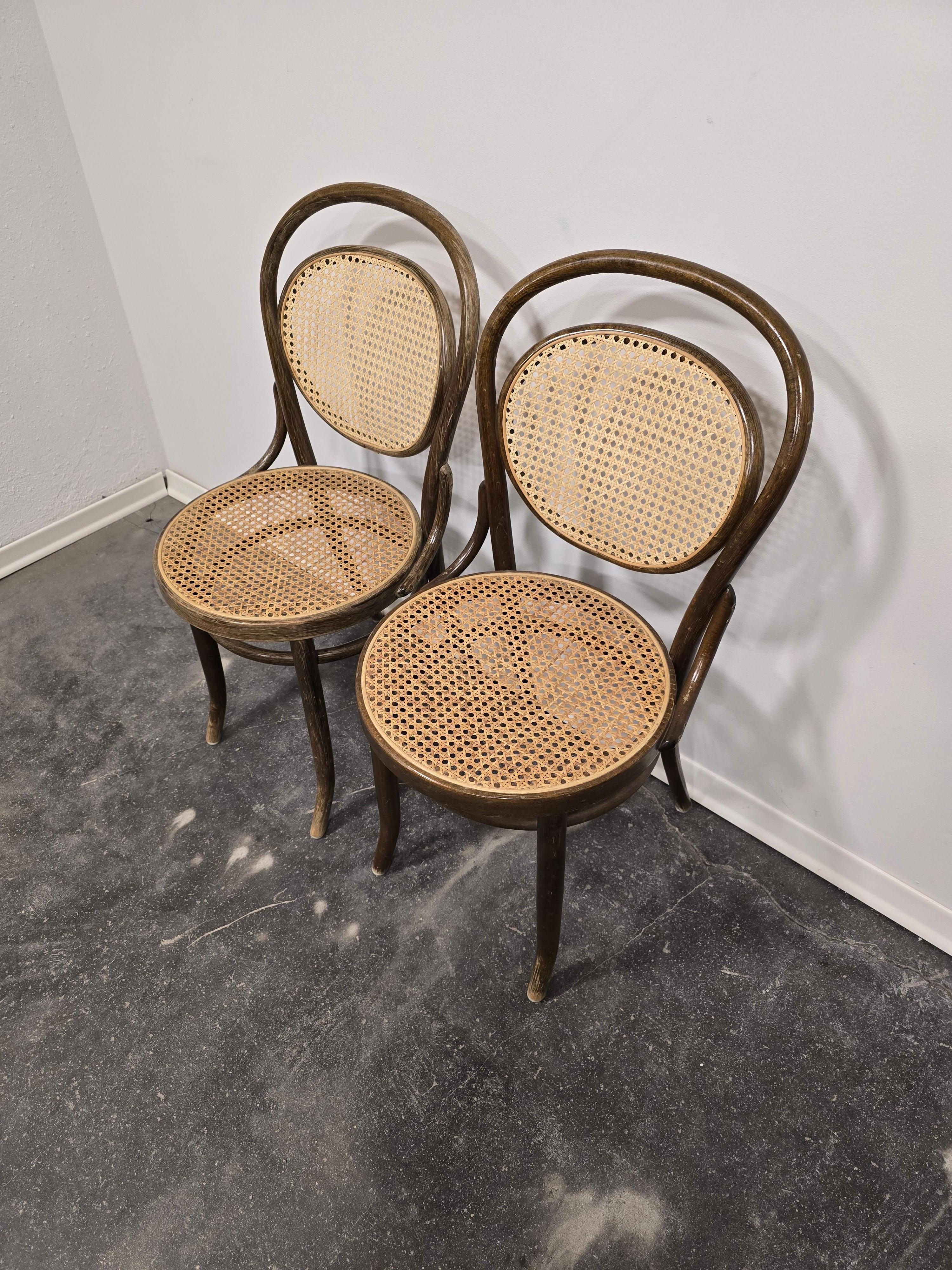 Sedia Thonet N. 15, anni '60, 1 di 2 in vendita 5