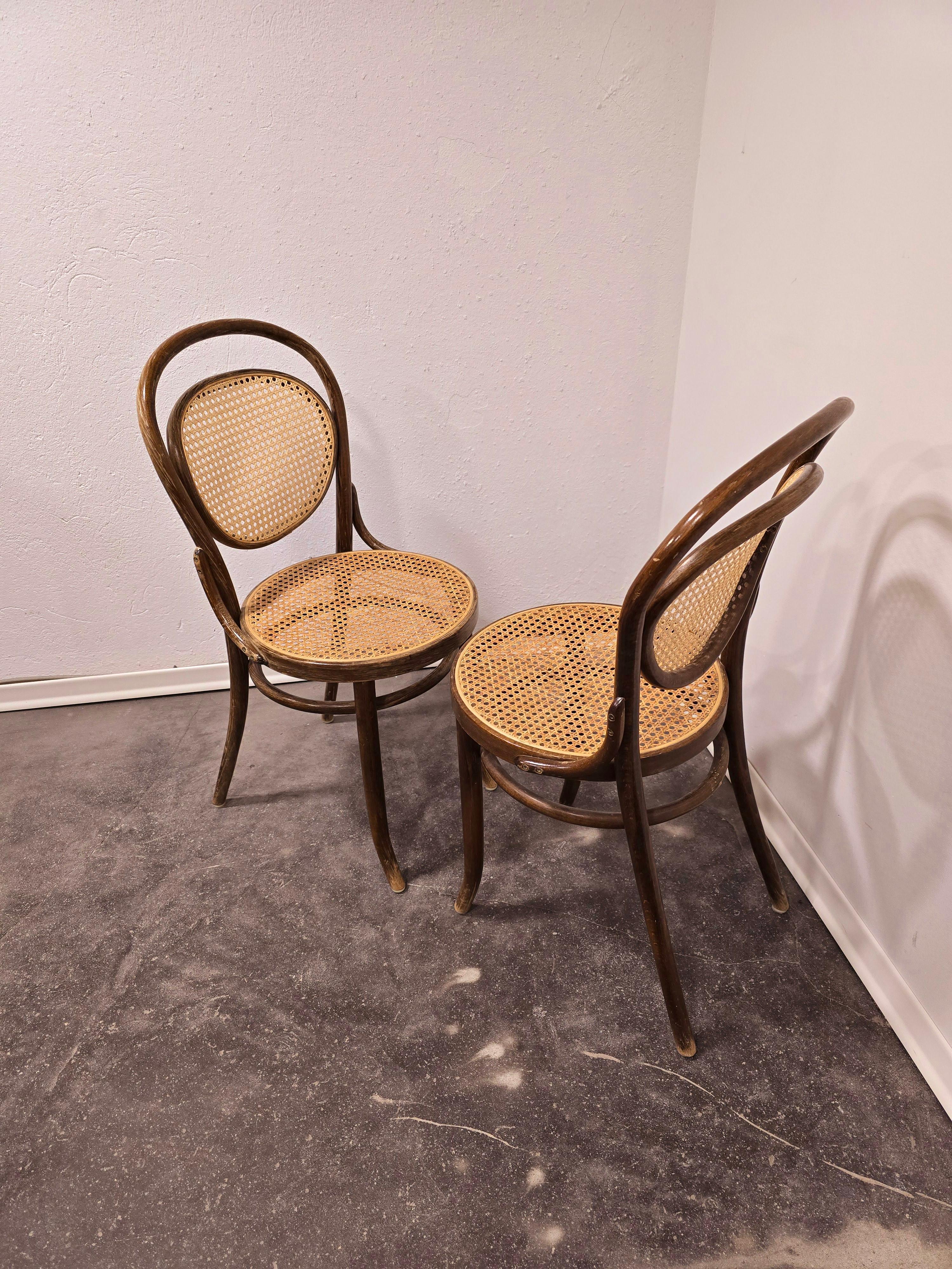 Sloveno Sedia Thonet N. 15, anni '60, 1 di 2 in vendita