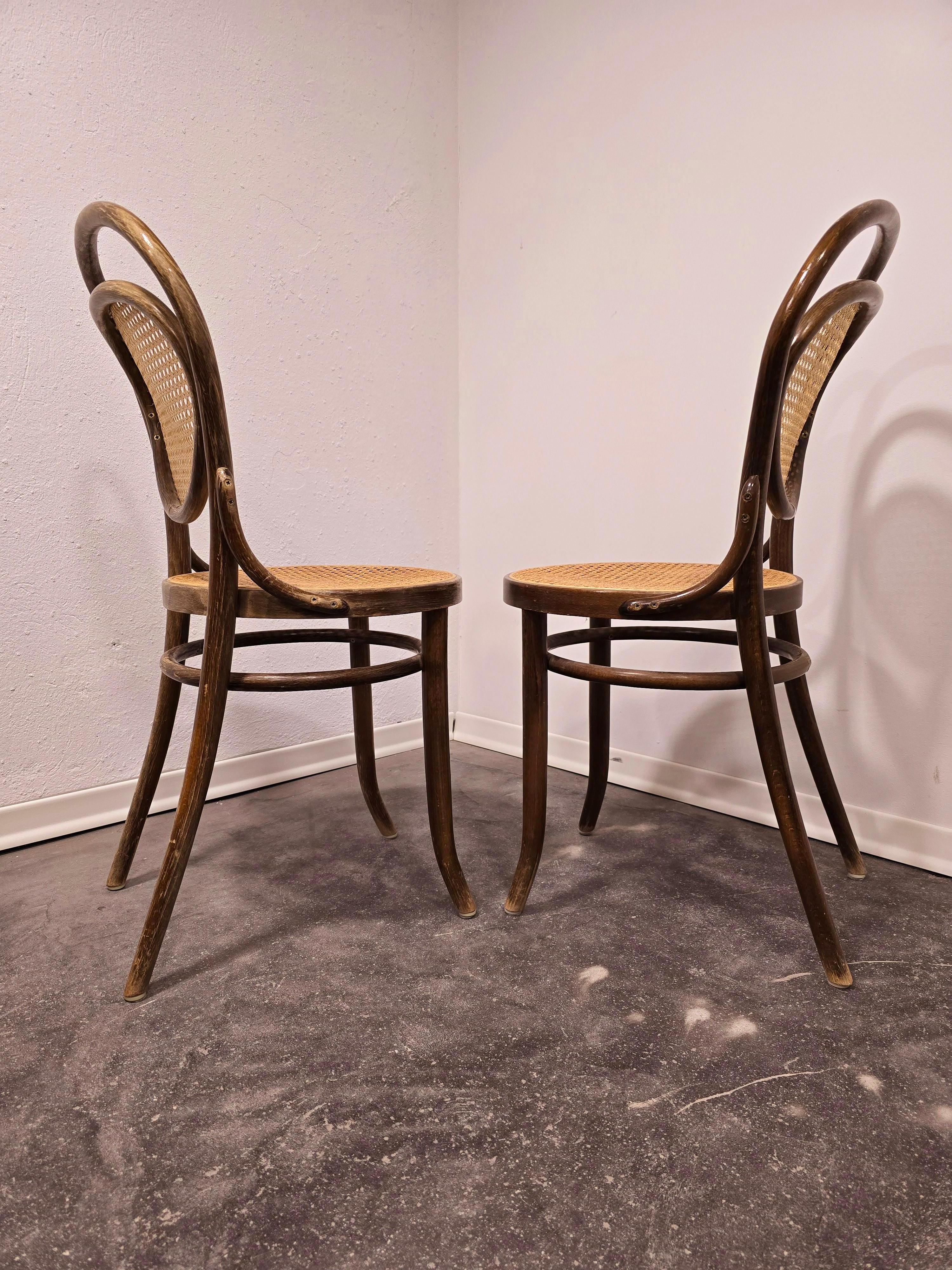 Sedia Thonet N. 15, anni '60, 1 di 2 In condizioni buone in vendita a Ljubljana, SI