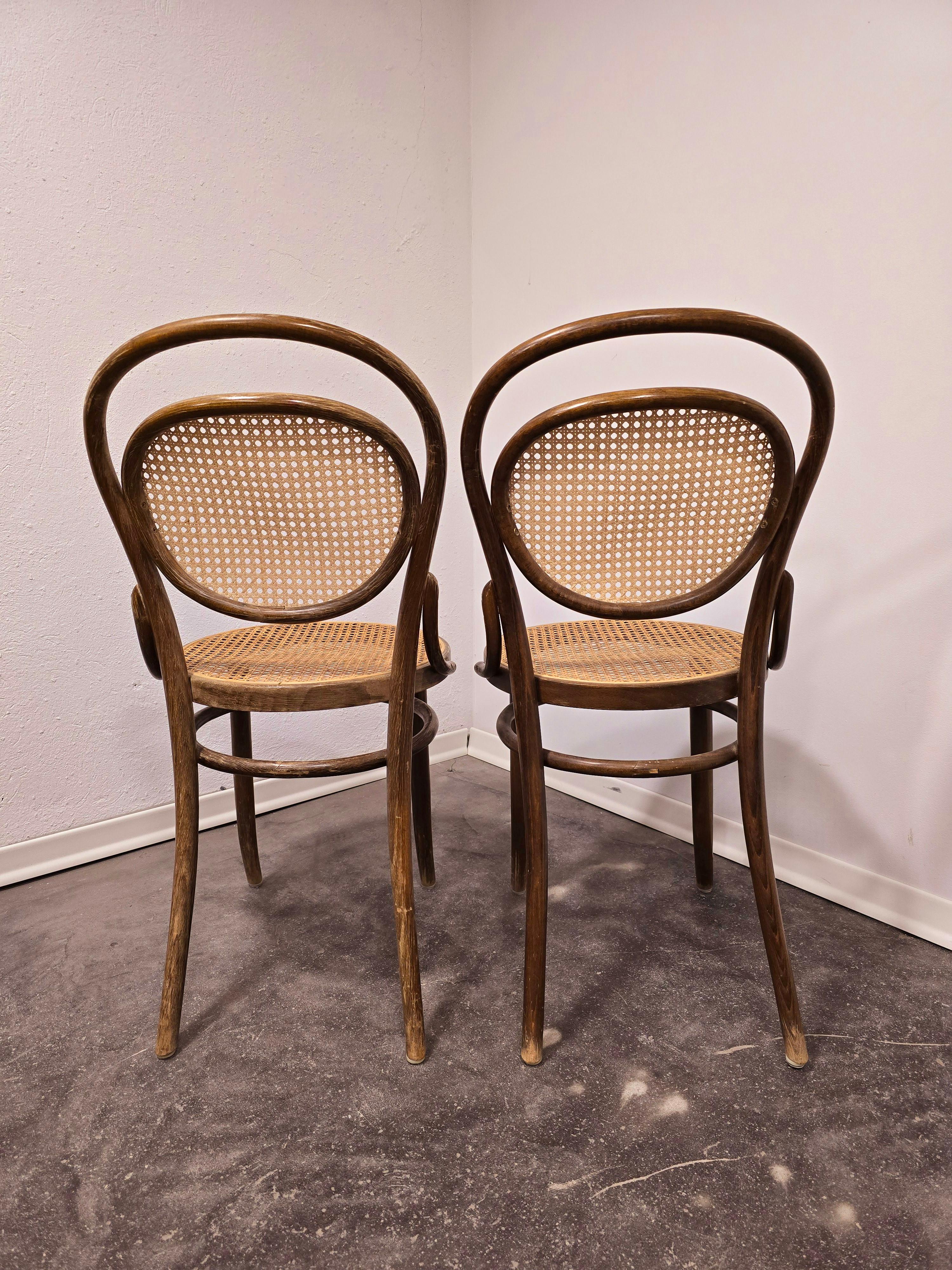 Canna Sedia Thonet N. 15, anni '60, 1 di 2 in vendita