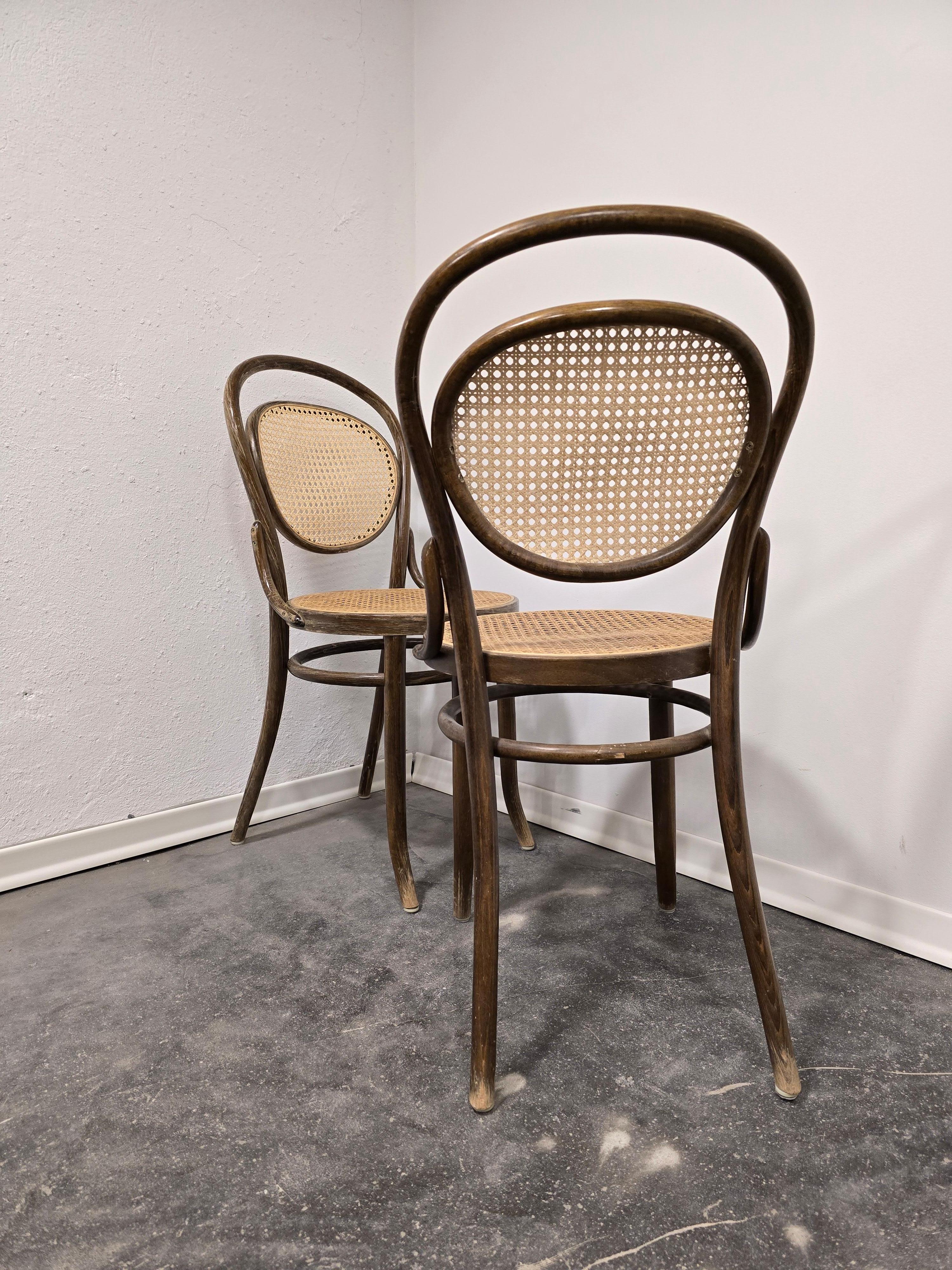 Sedia Thonet N. 15, anni '60, 1 di 2 in vendita 1