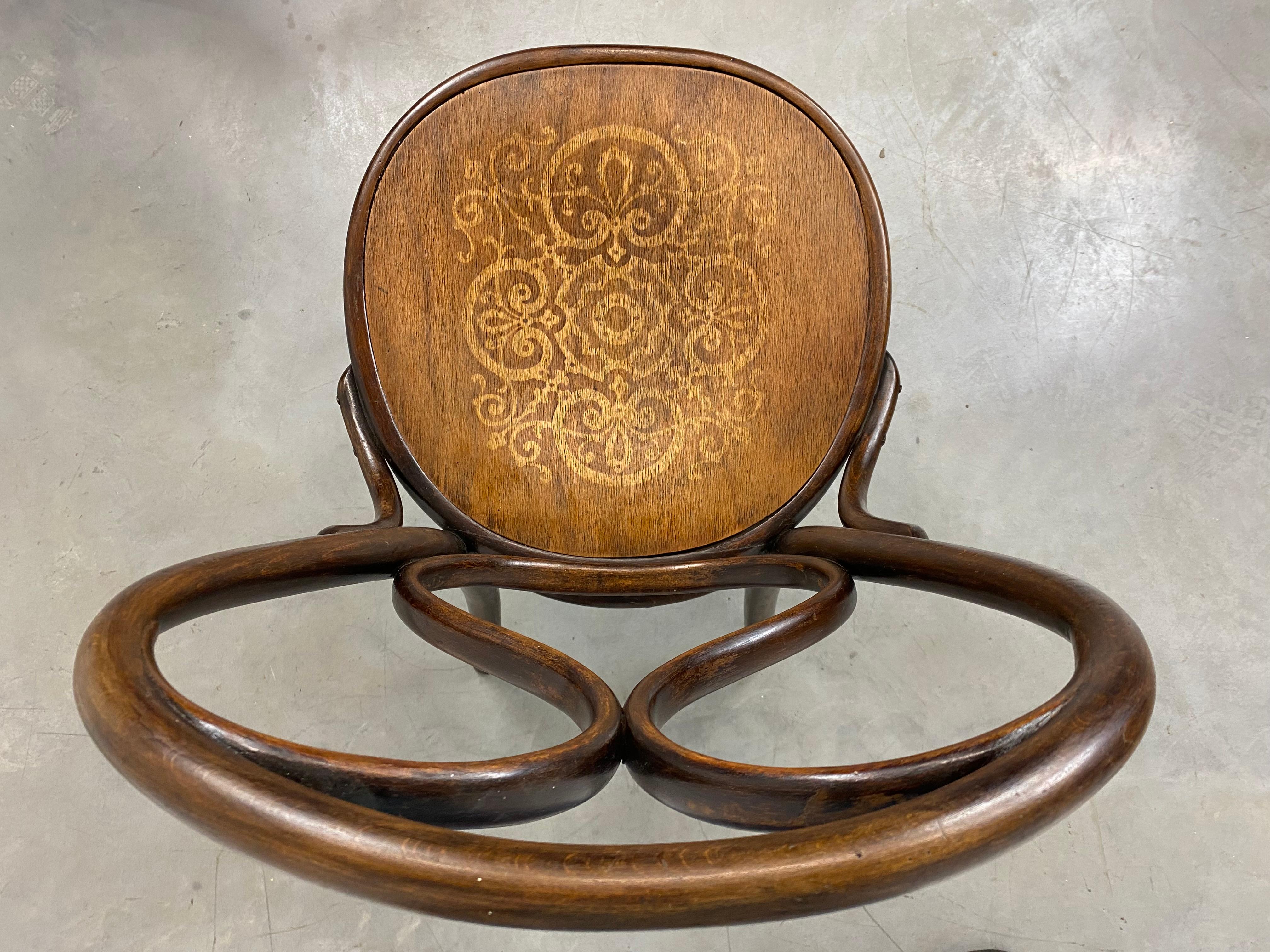 Vienna Secession Thonet Chair No.1 For Sale