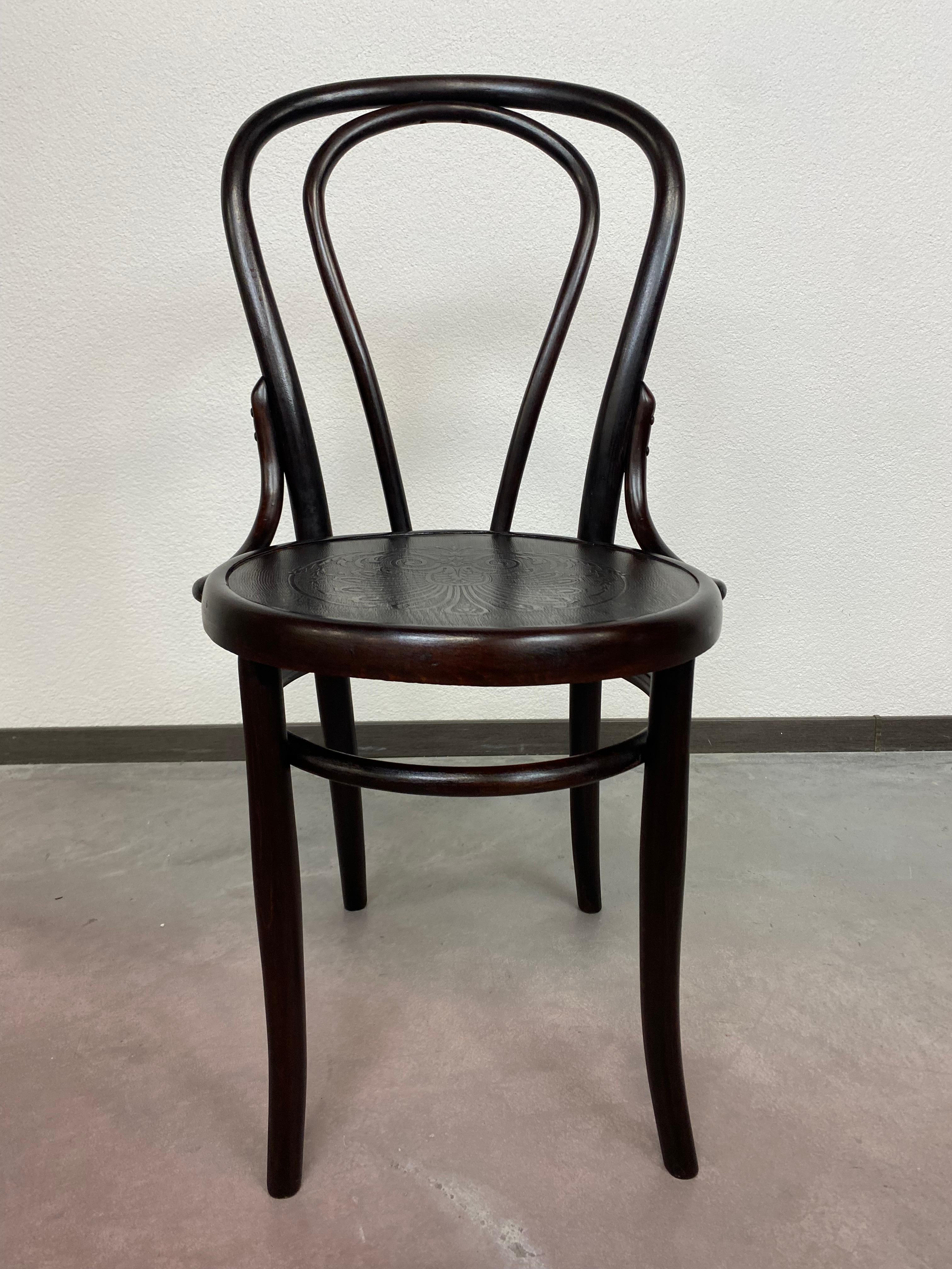 Thonet chair no.18 professionally stained and repolished.