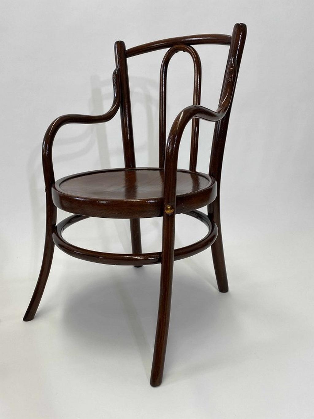 Art Deco Thonet Chairs No.4 for Children