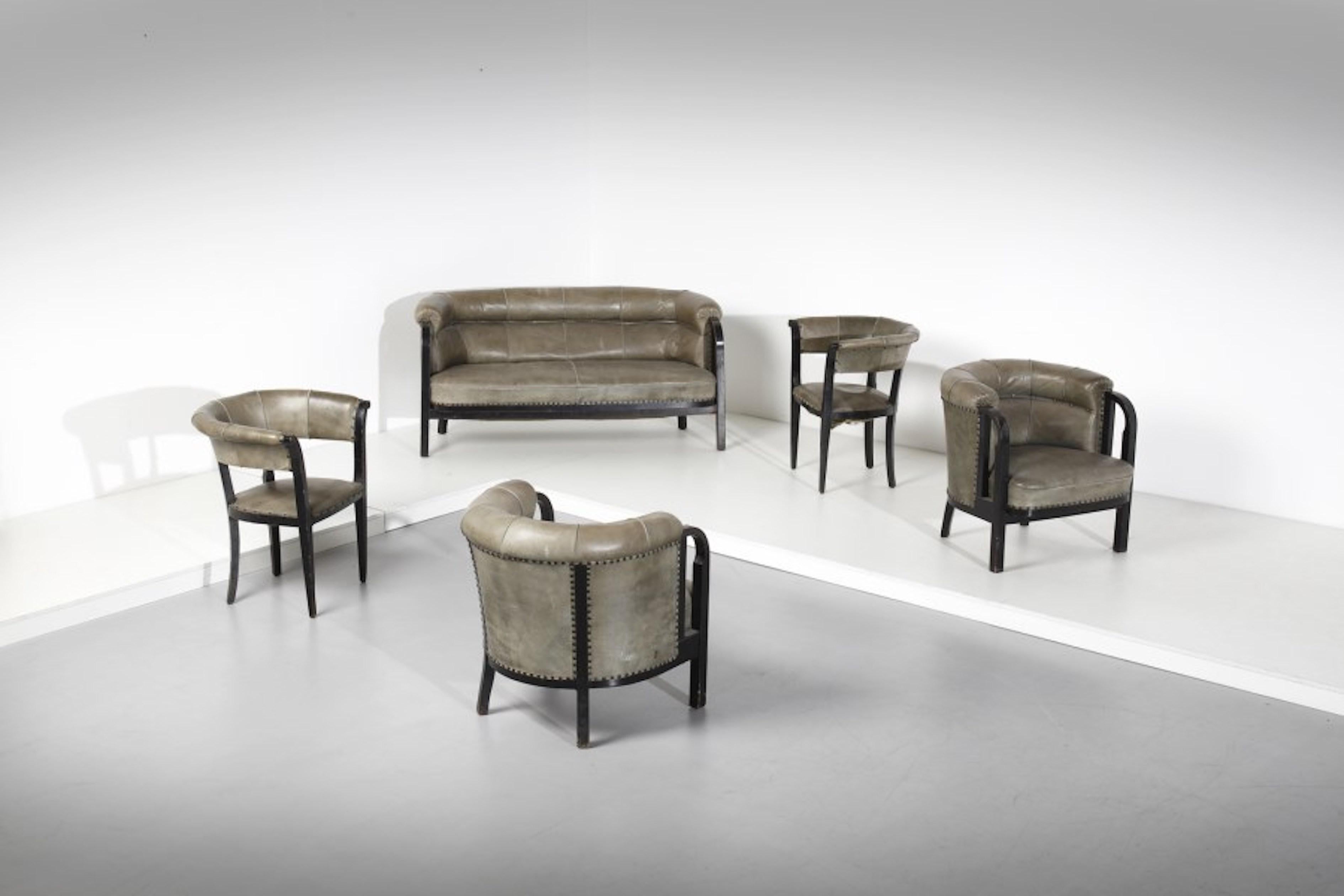 Vienna Secession Thonet Chairs  Nr. 6533, Marcel Kammerer, Vienna from 1910